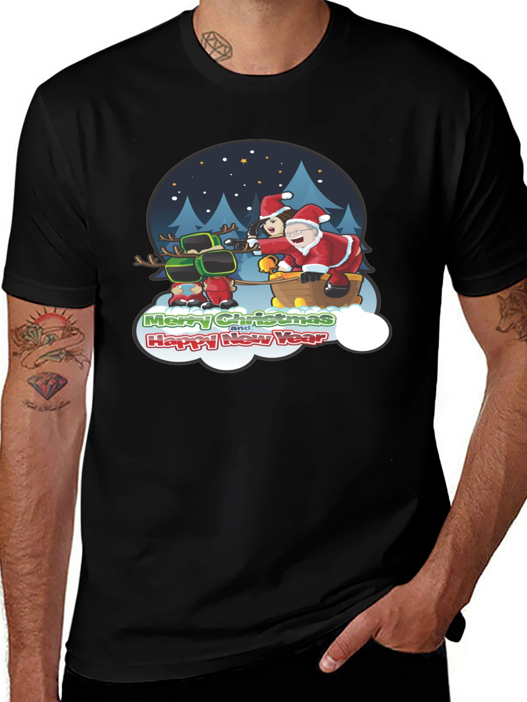 Christmas Sleigh T-Shirt