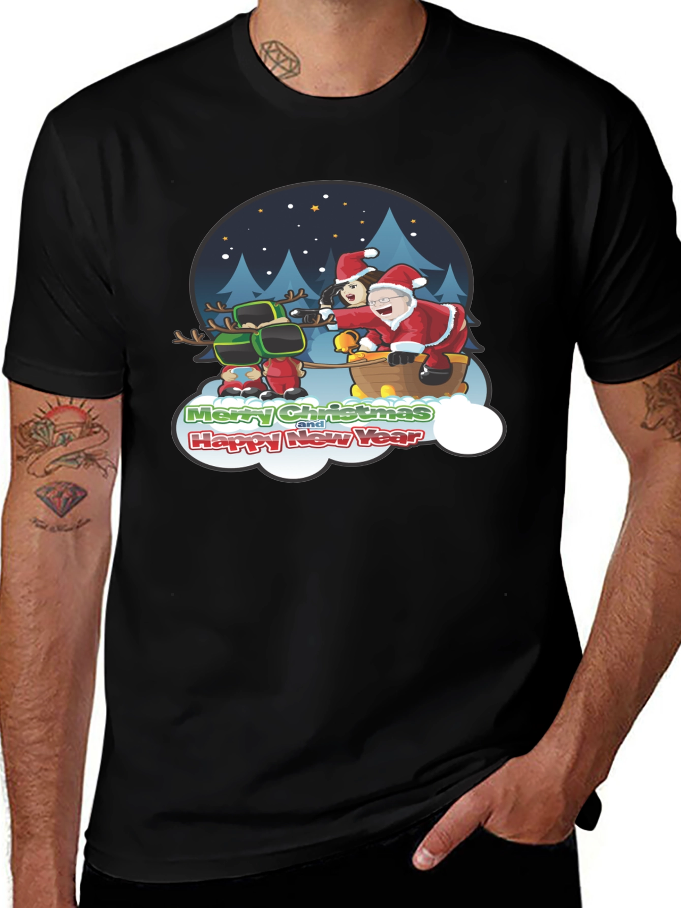 Christmas Sleigh T-Shirt