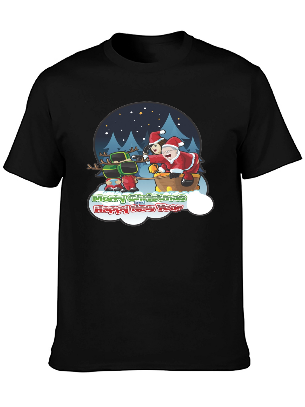 Christmas Sleigh T-Shirt