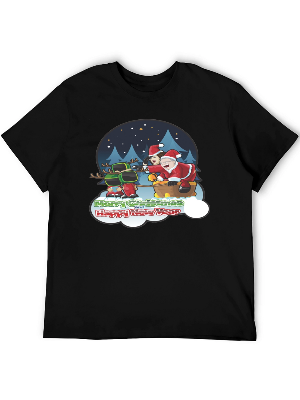 Christmas Sleigh T-Shirt