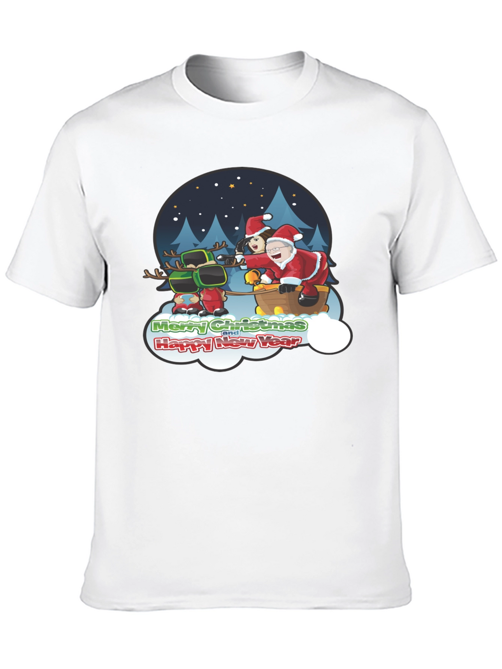 Christmas Sleigh T-Shirt