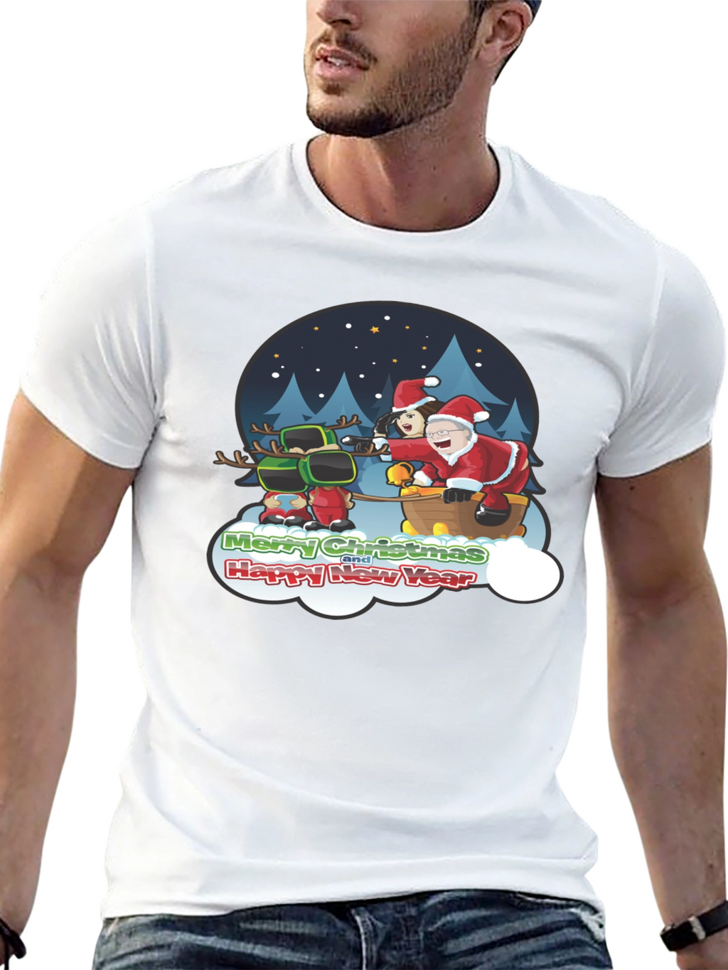 Christmas Sleigh T-Shirt