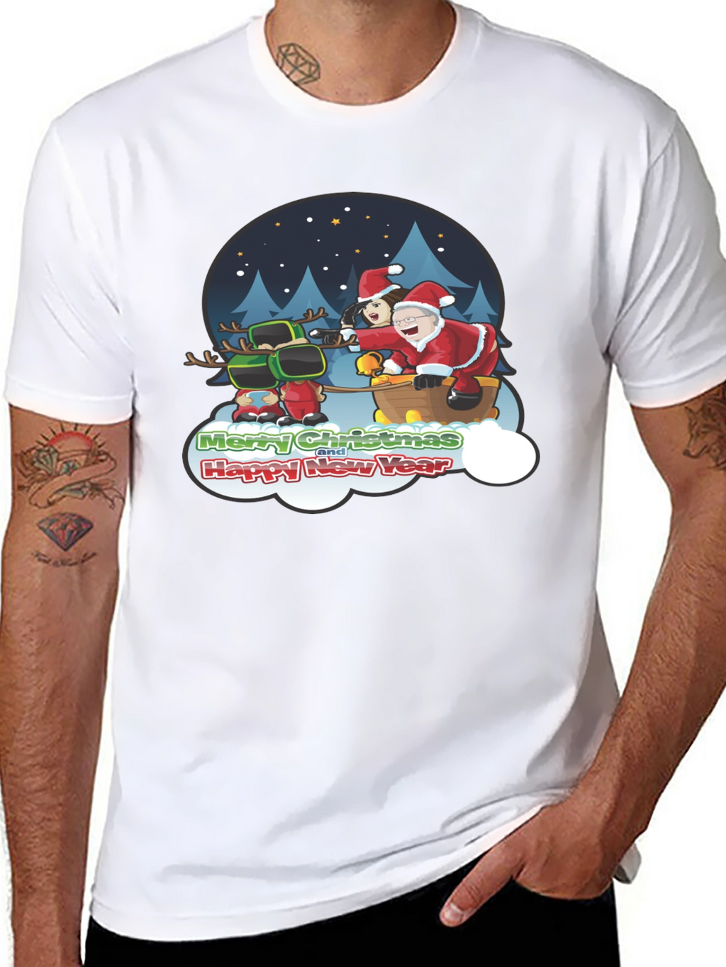 Christmas Sleigh T-Shirt