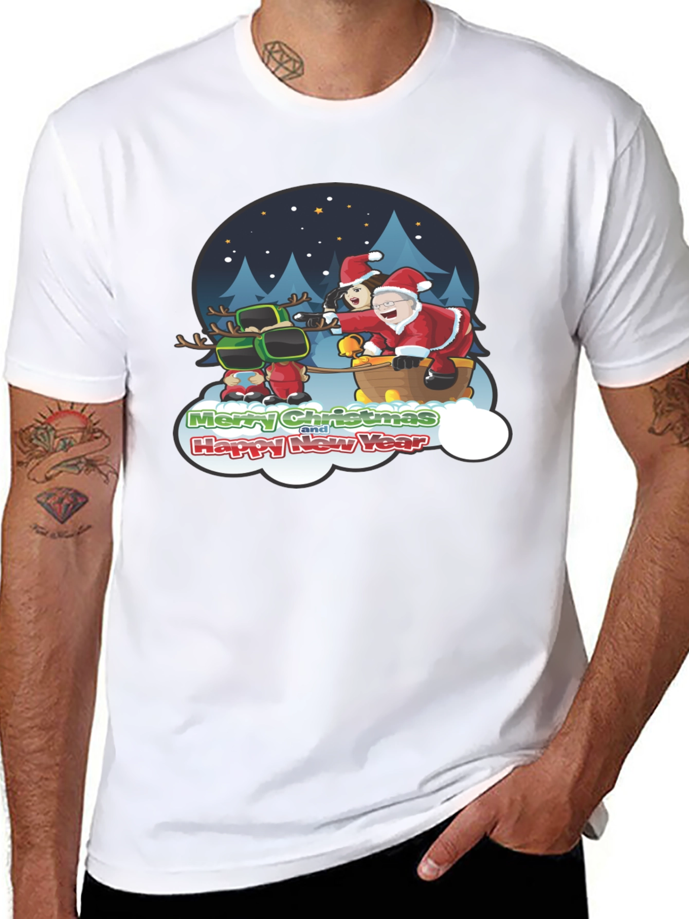 Christmas Sleigh T-Shirt