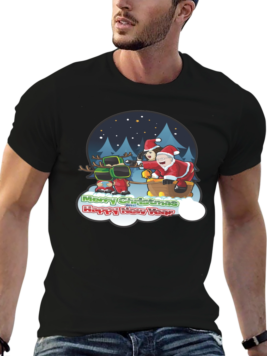 Christmas Sleigh T-Shirt