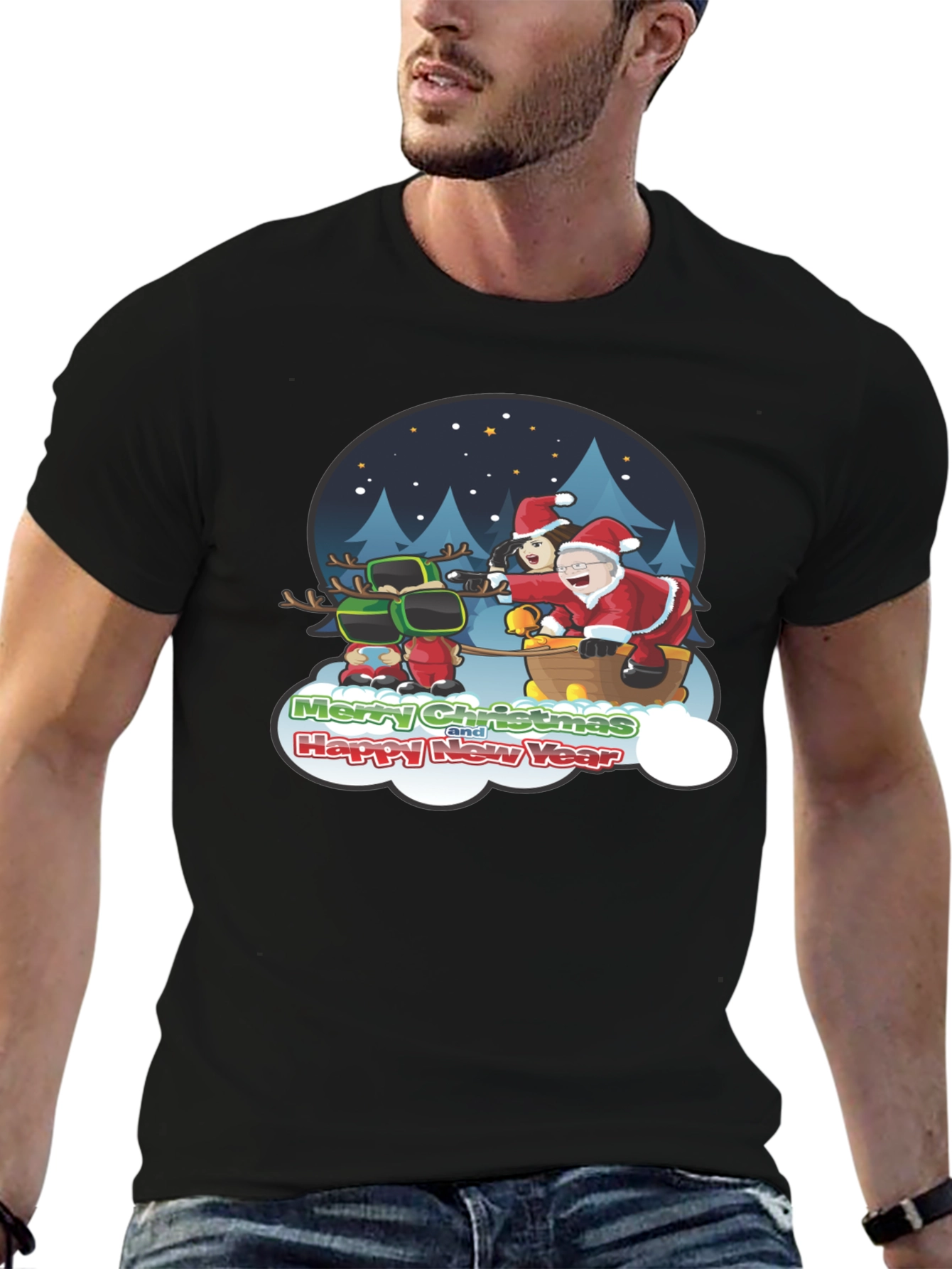 Christmas Sleigh T-Shirt