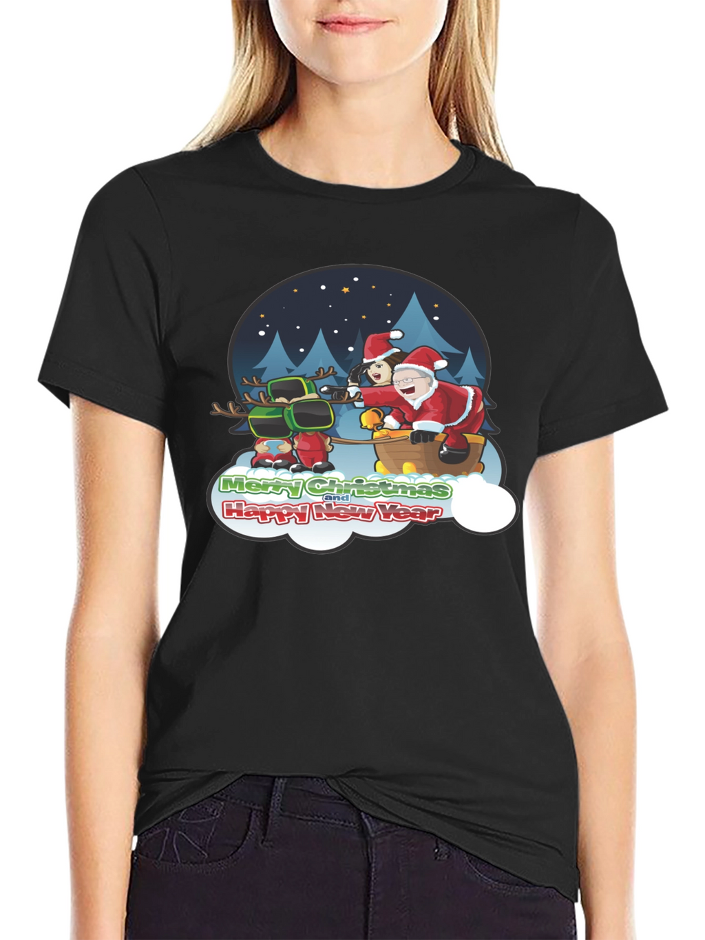 Christmas Sleigh T-Shirt
