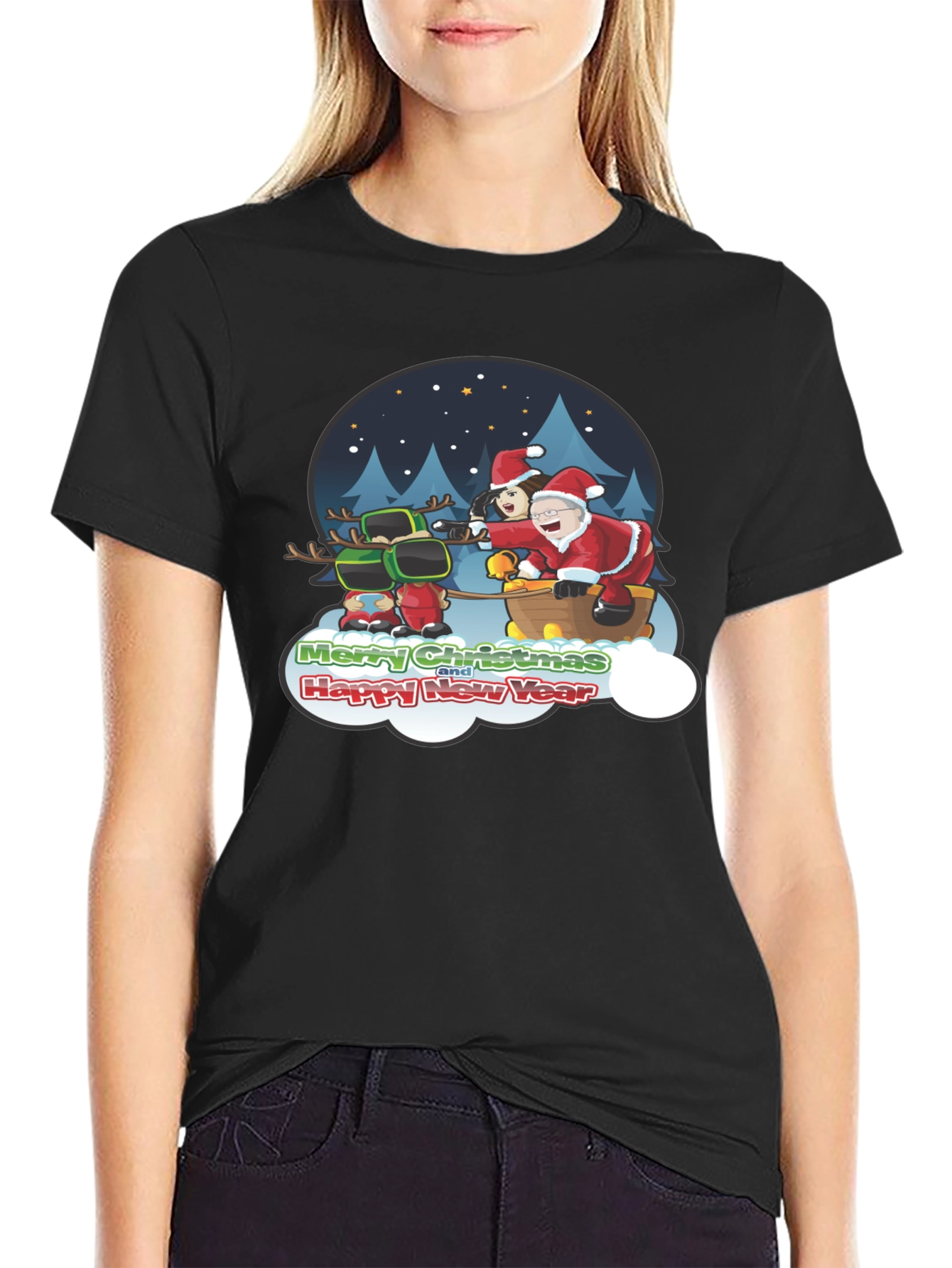 Christmas Sleigh T-Shirt