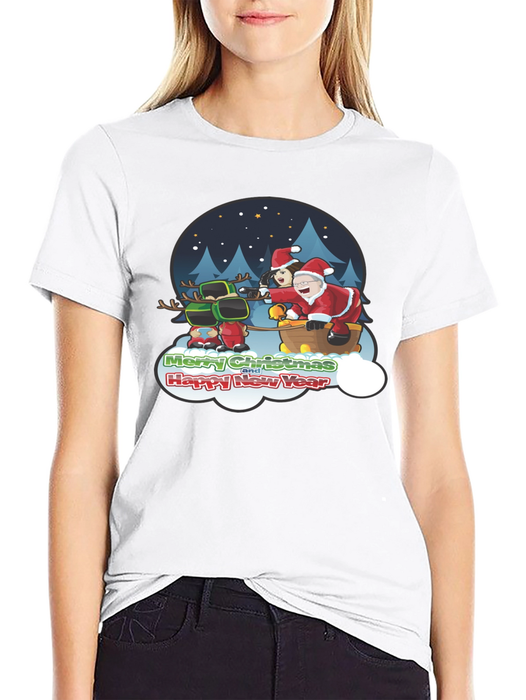 Christmas Sleigh T-Shirt