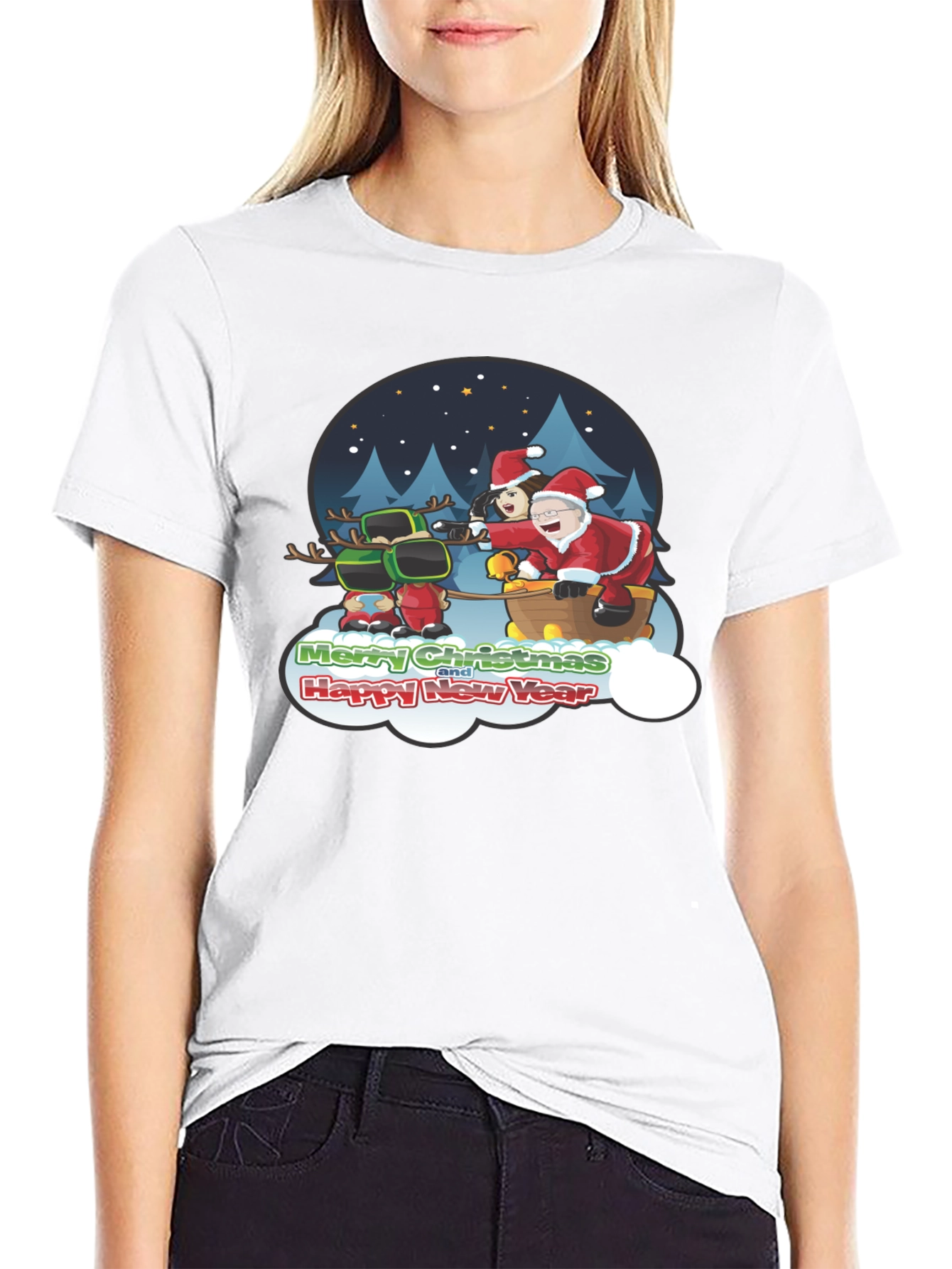 Christmas Sleigh T-Shirt