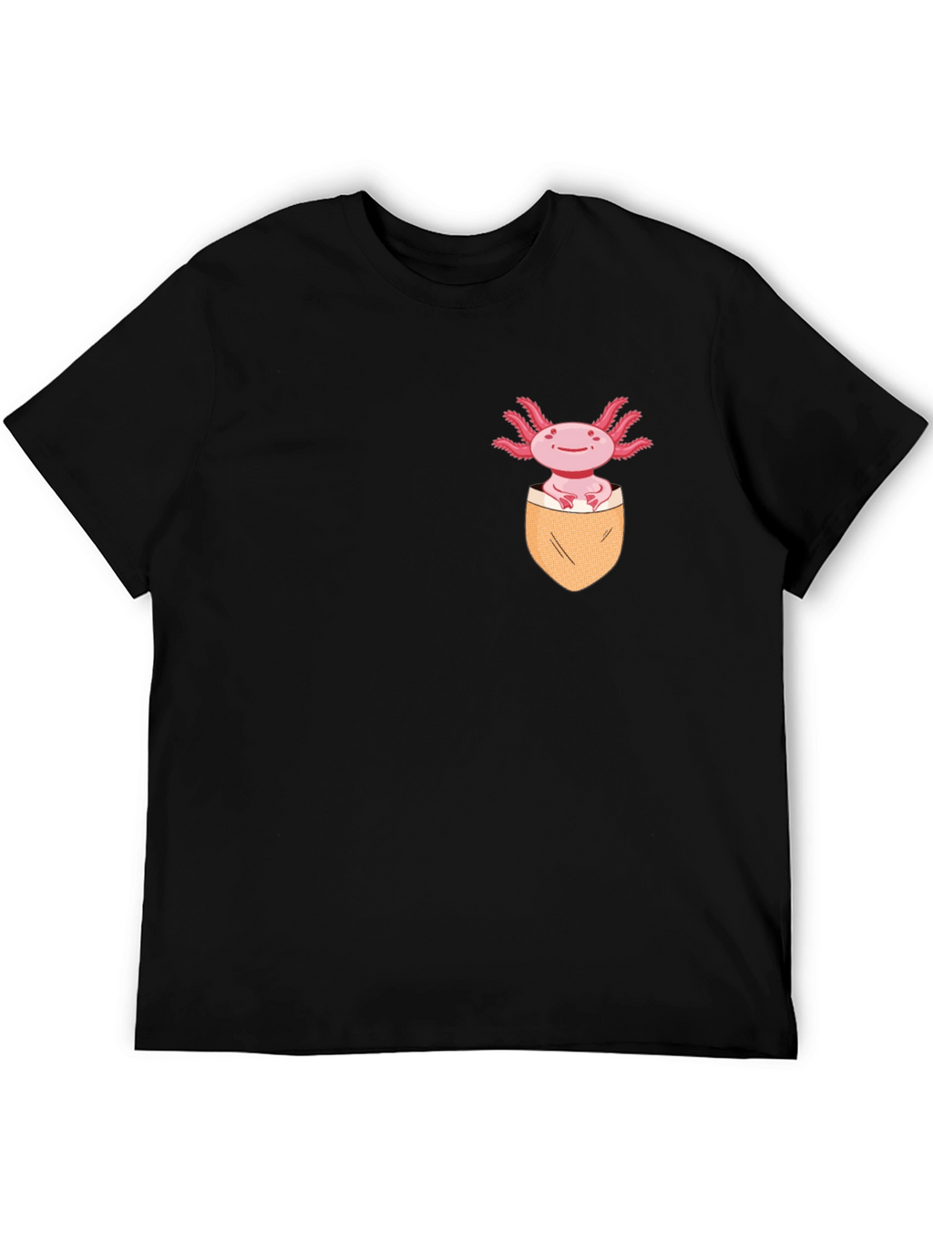 Axolotl in Pocket T-Shirt