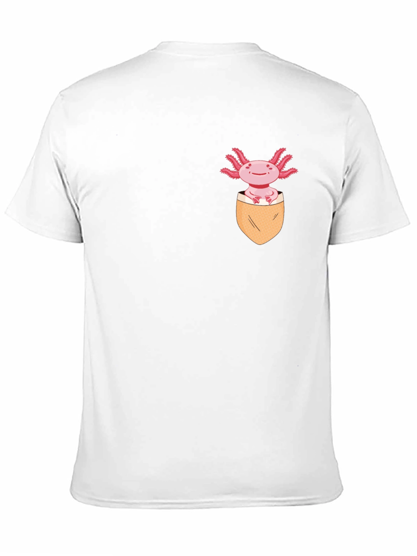 Axolotl in Pocket T-Shirt