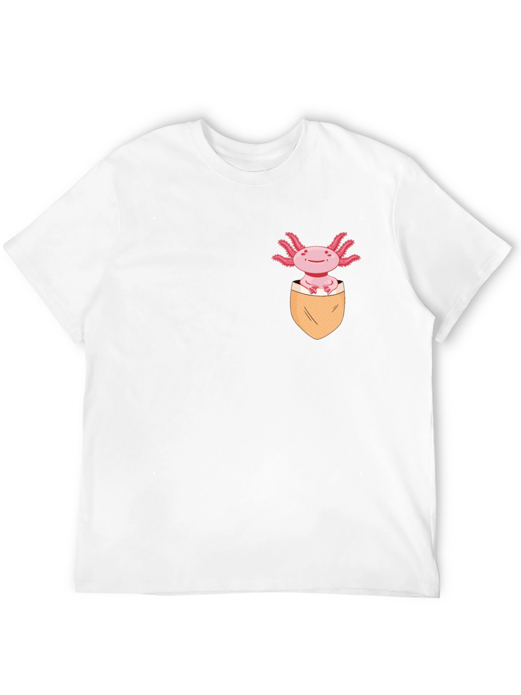 Axolotl in Pocket T-Shirt