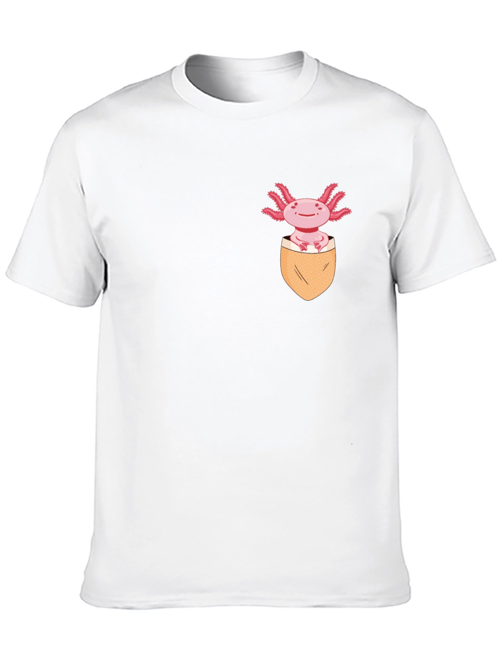 Axolotl in Pocket T-Shirt