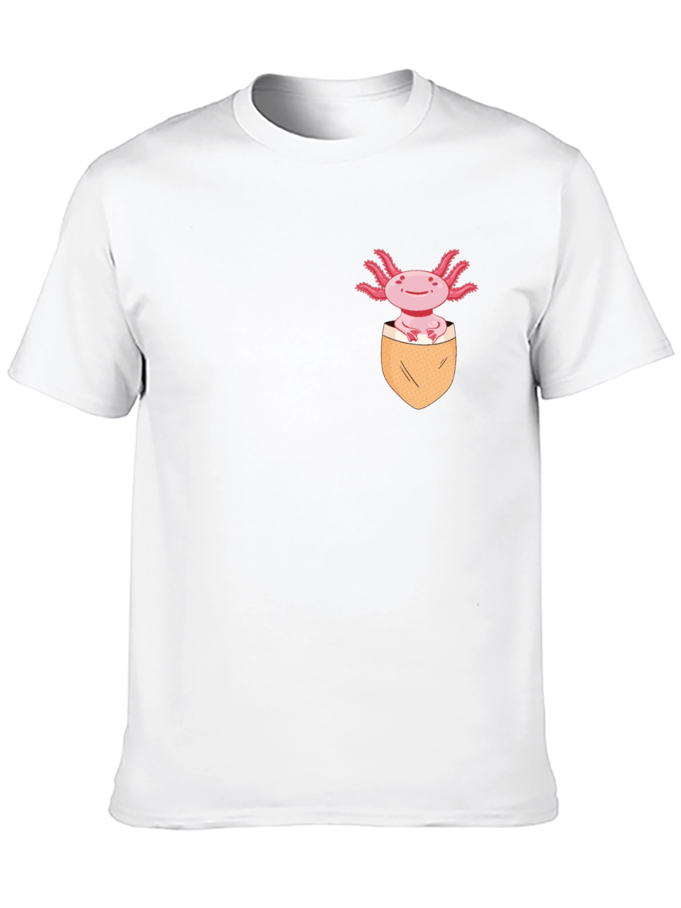 Axolotl in Pocket T-Shirt
