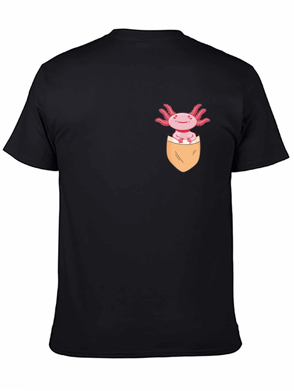 Axolotl in Pocket T-Shirt