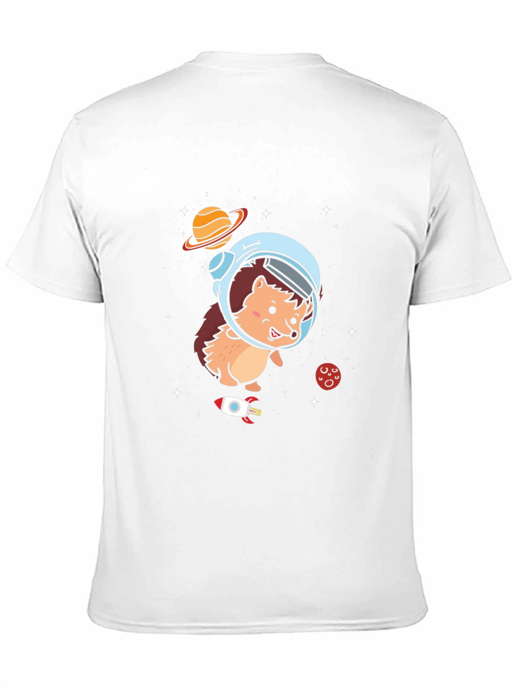 Astronaut Hedgehog T-Shirt - Space Adventure