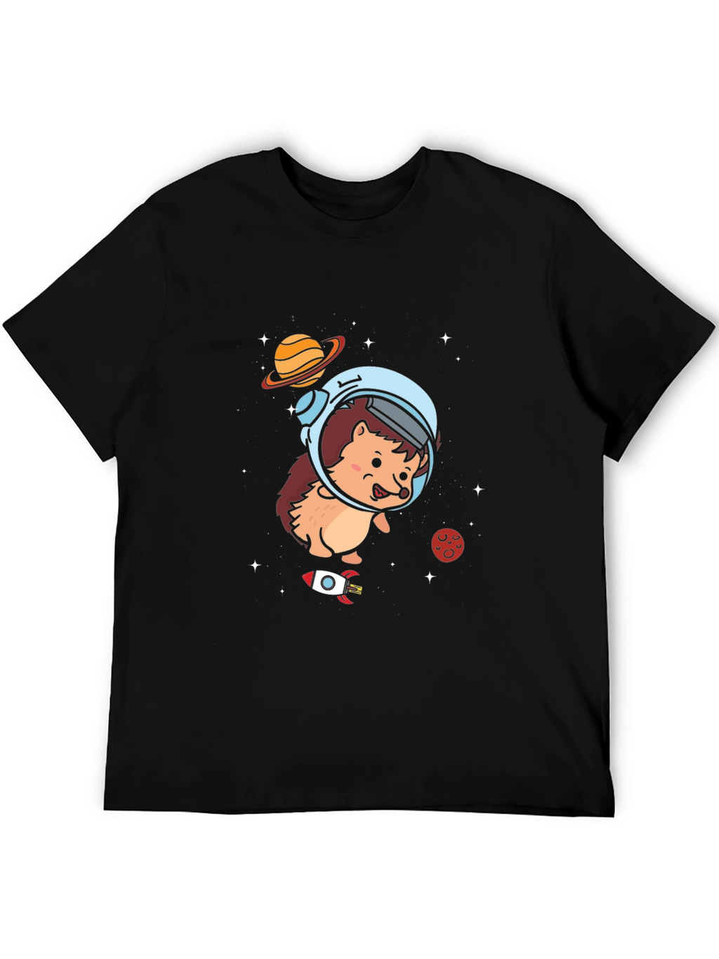 Astronaut Hedgehog T-Shirt - Space Adventure