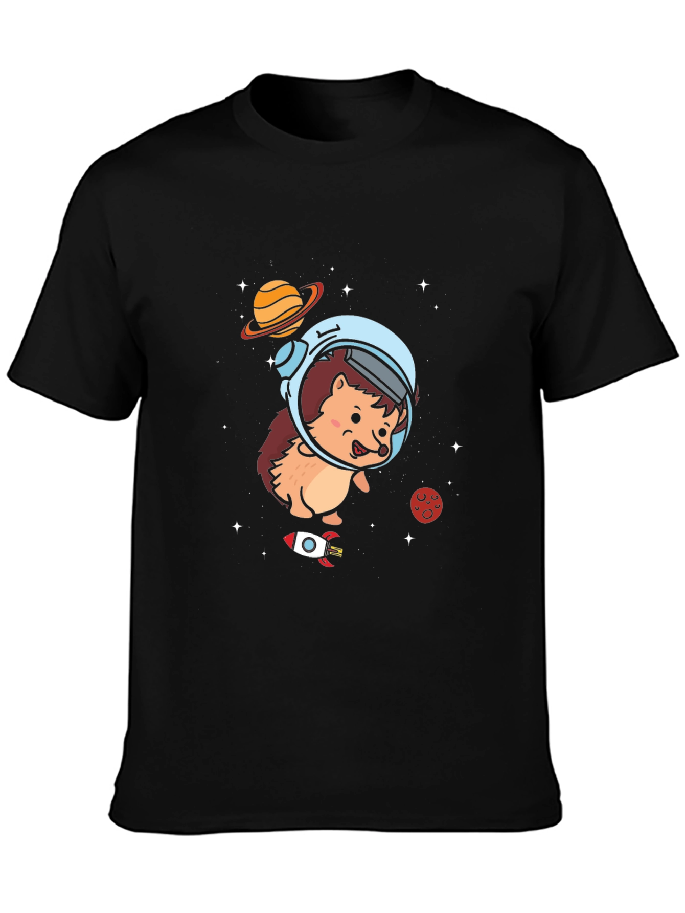 Astronaut Hedgehog T-Shirt - Space Adventure