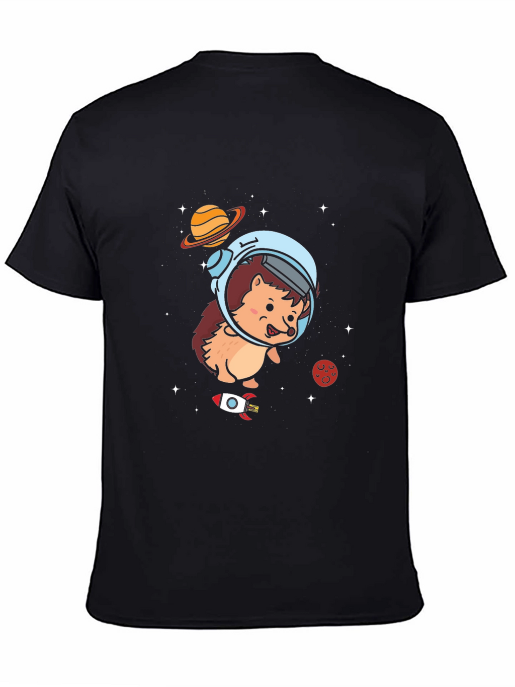 Astronaut Hedgehog T-Shirt - Space Adventure