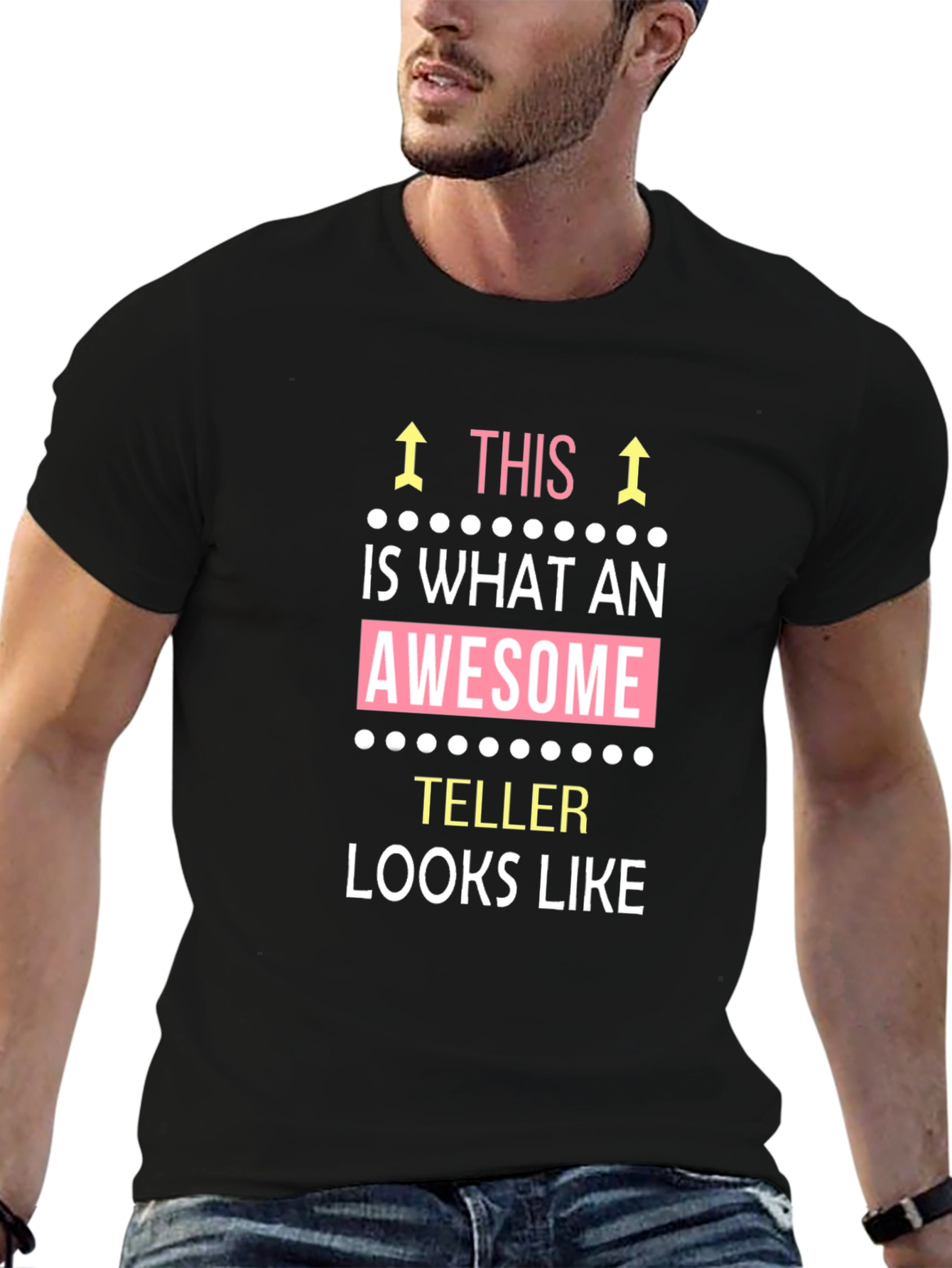 Awesome Teller Graphic T-Shirt