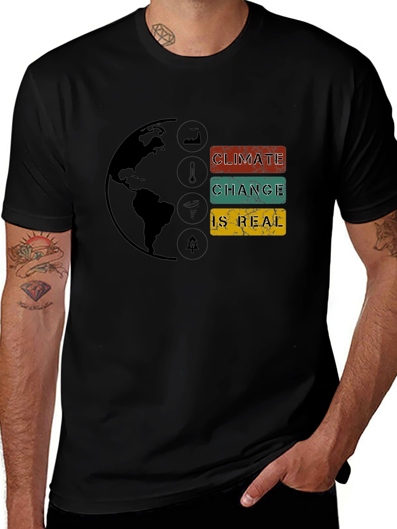 Climate Change Awareness T-Shirt - Global Impact