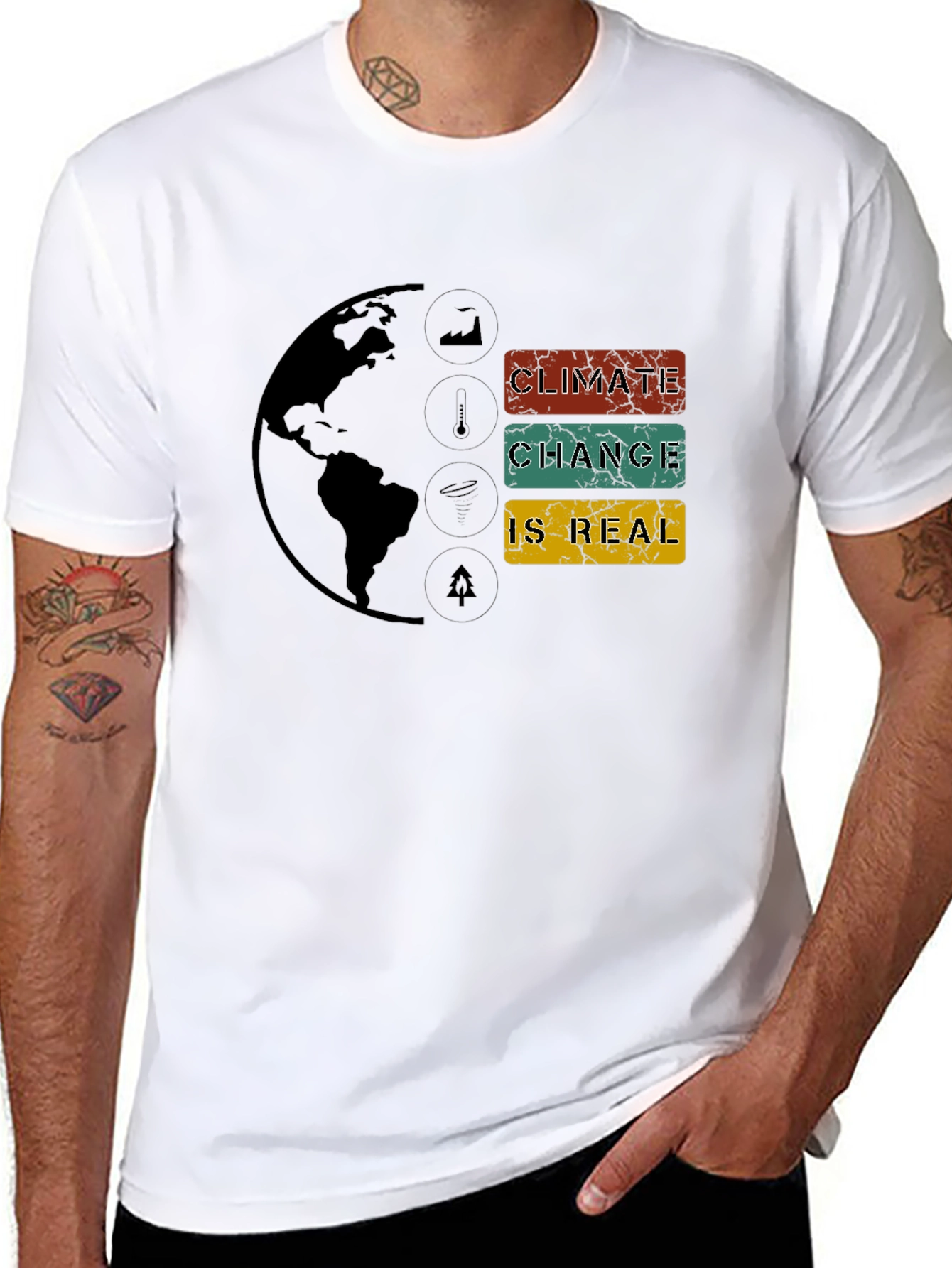Climate Change Awareness T-Shirt - Global Impact