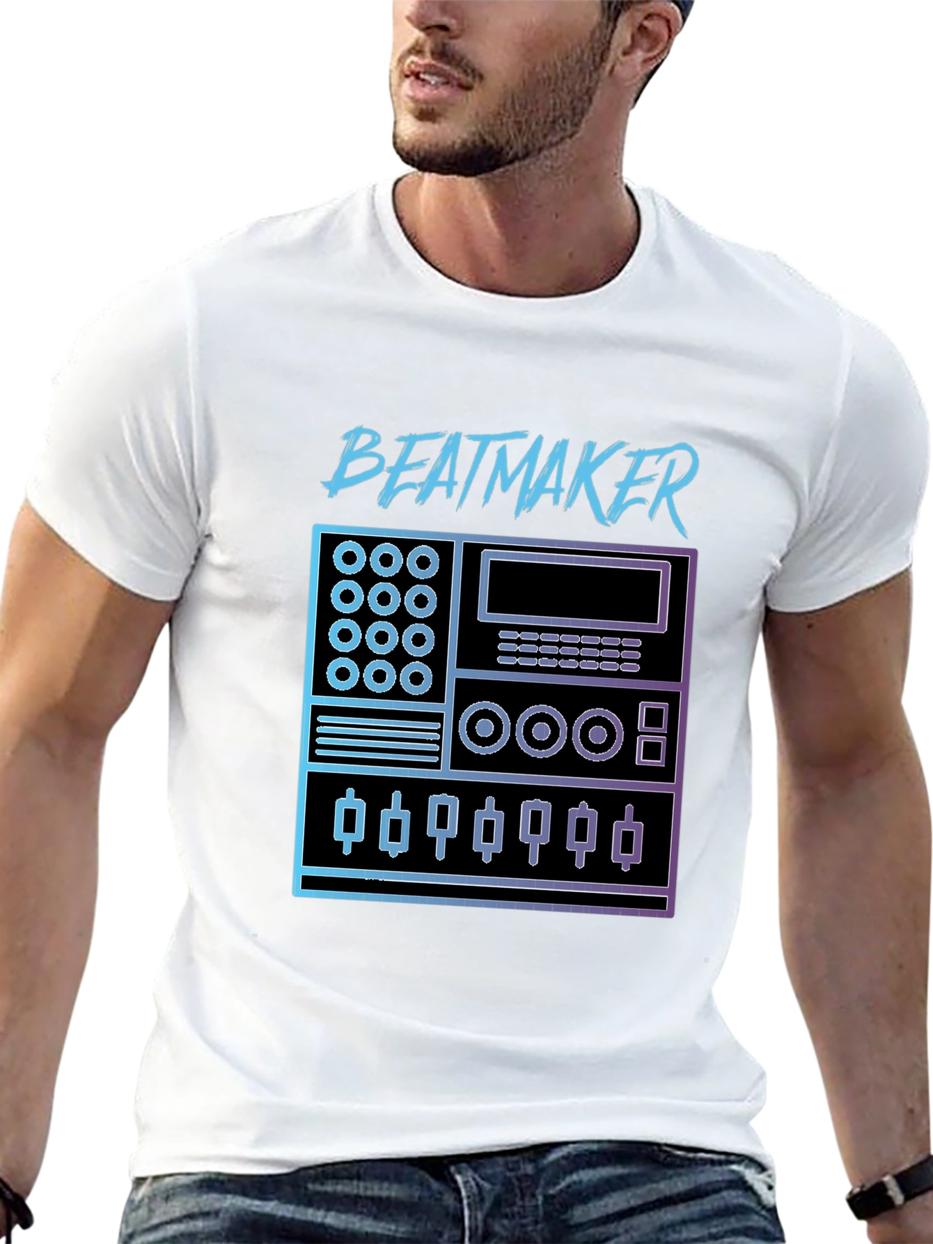 Beatmaker Graphic T-Shirt - Musician Inspired Design