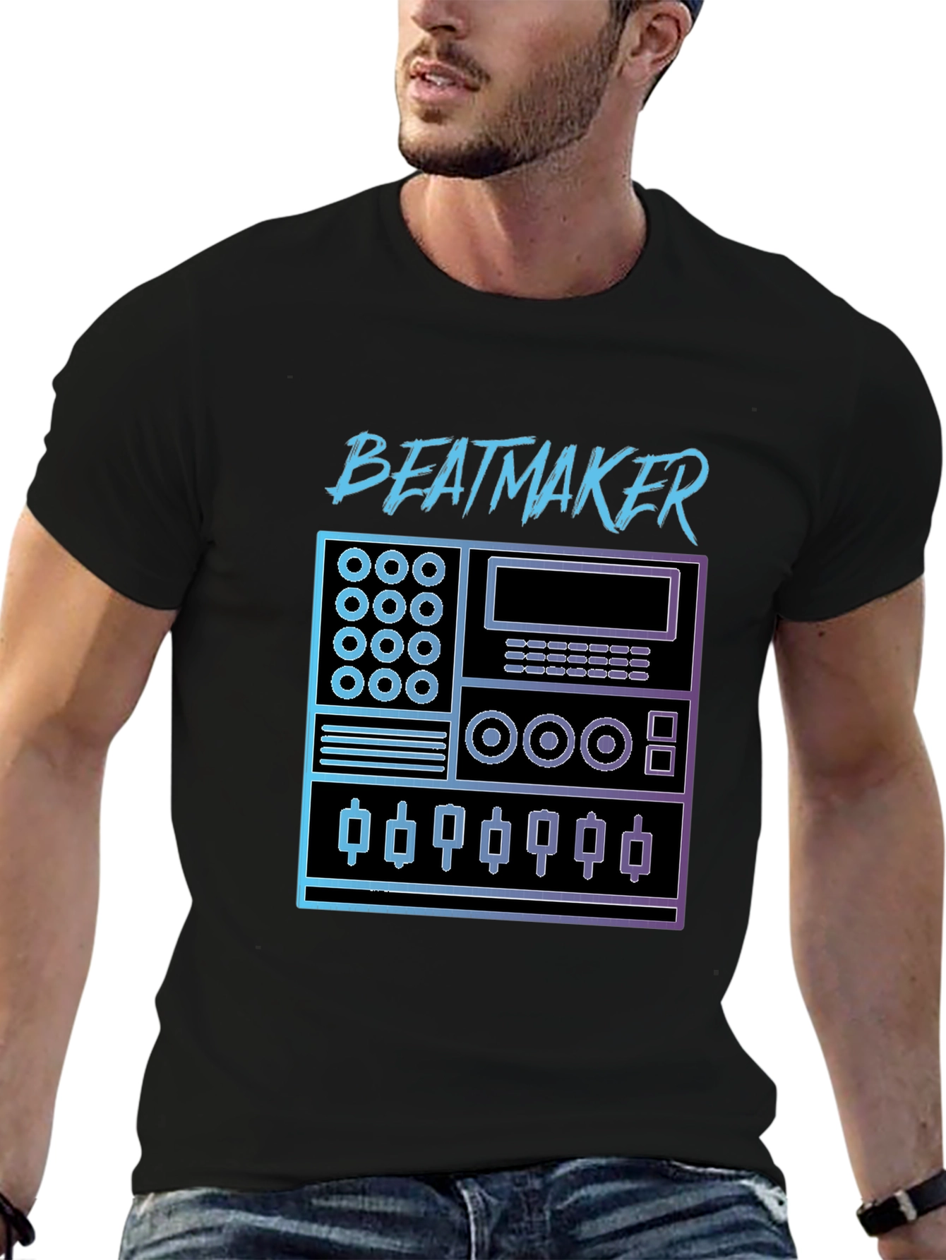 Beatmaker Graphic T-Shirt - Musician Inspired Design