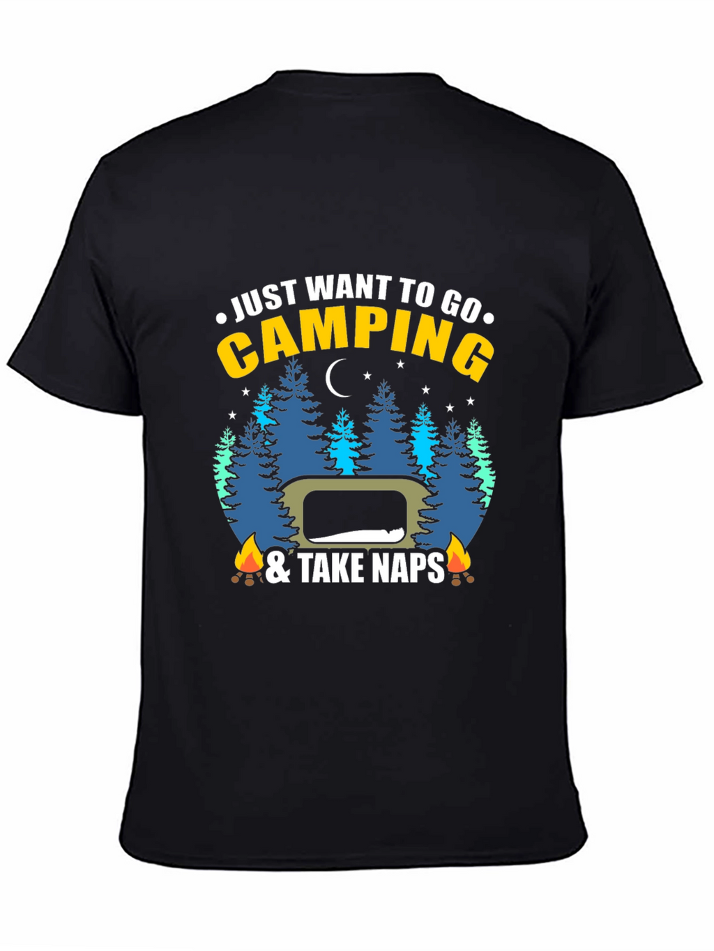 Camping Naps Graphic Tee