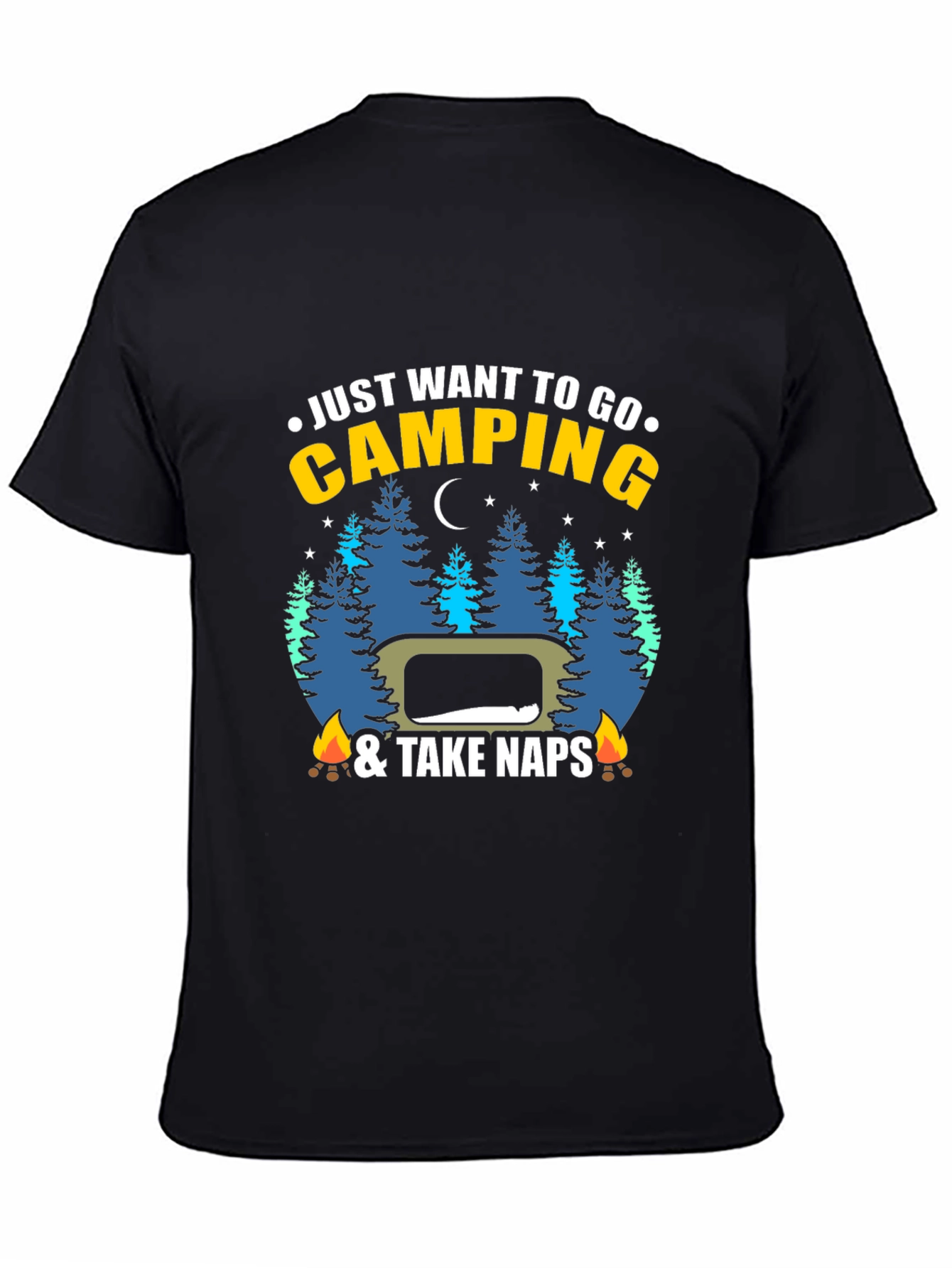 Camping Naps Graphic Tee