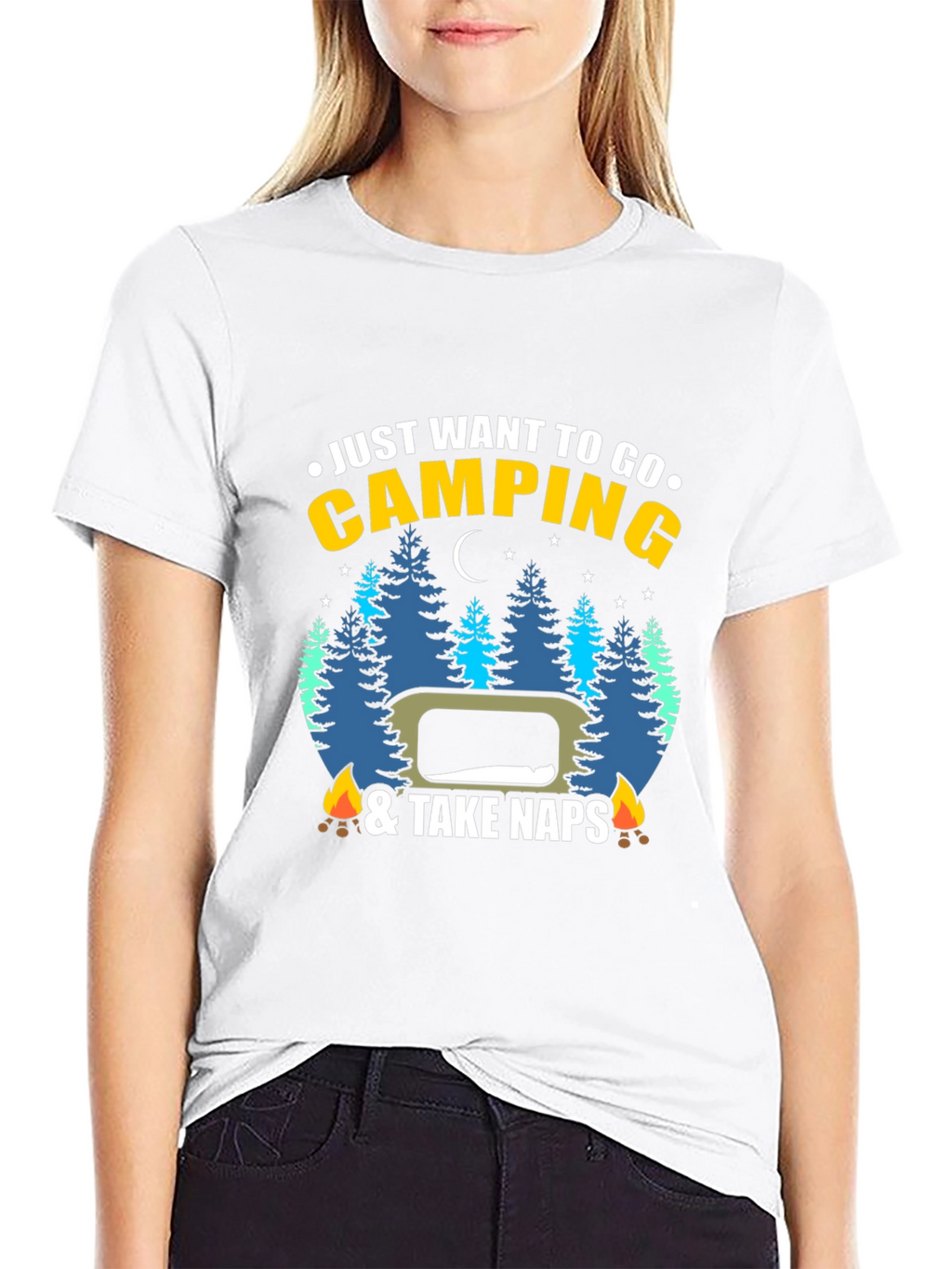 Camping Naps Graphic Tee