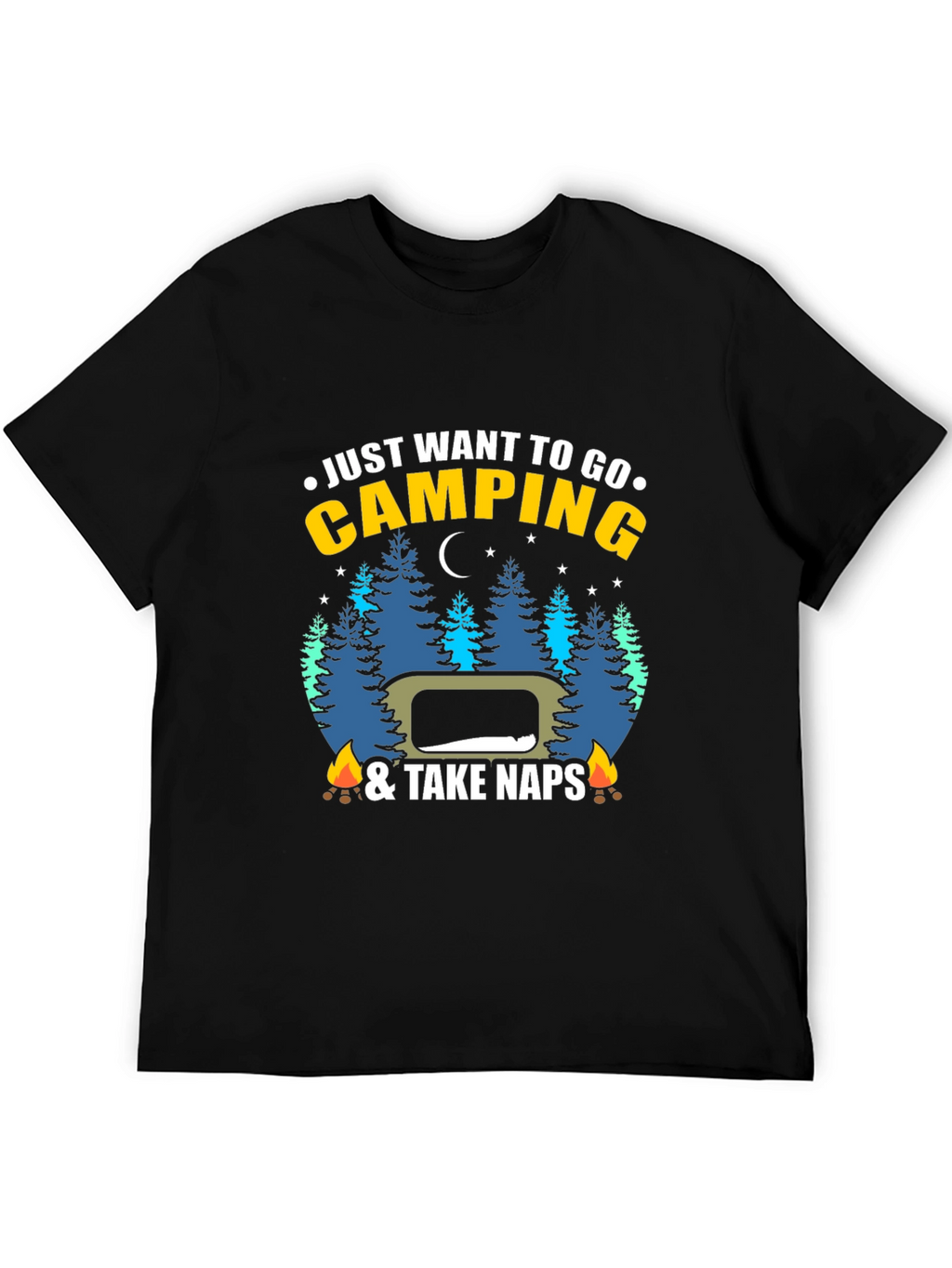 Camping Naps Graphic Tee