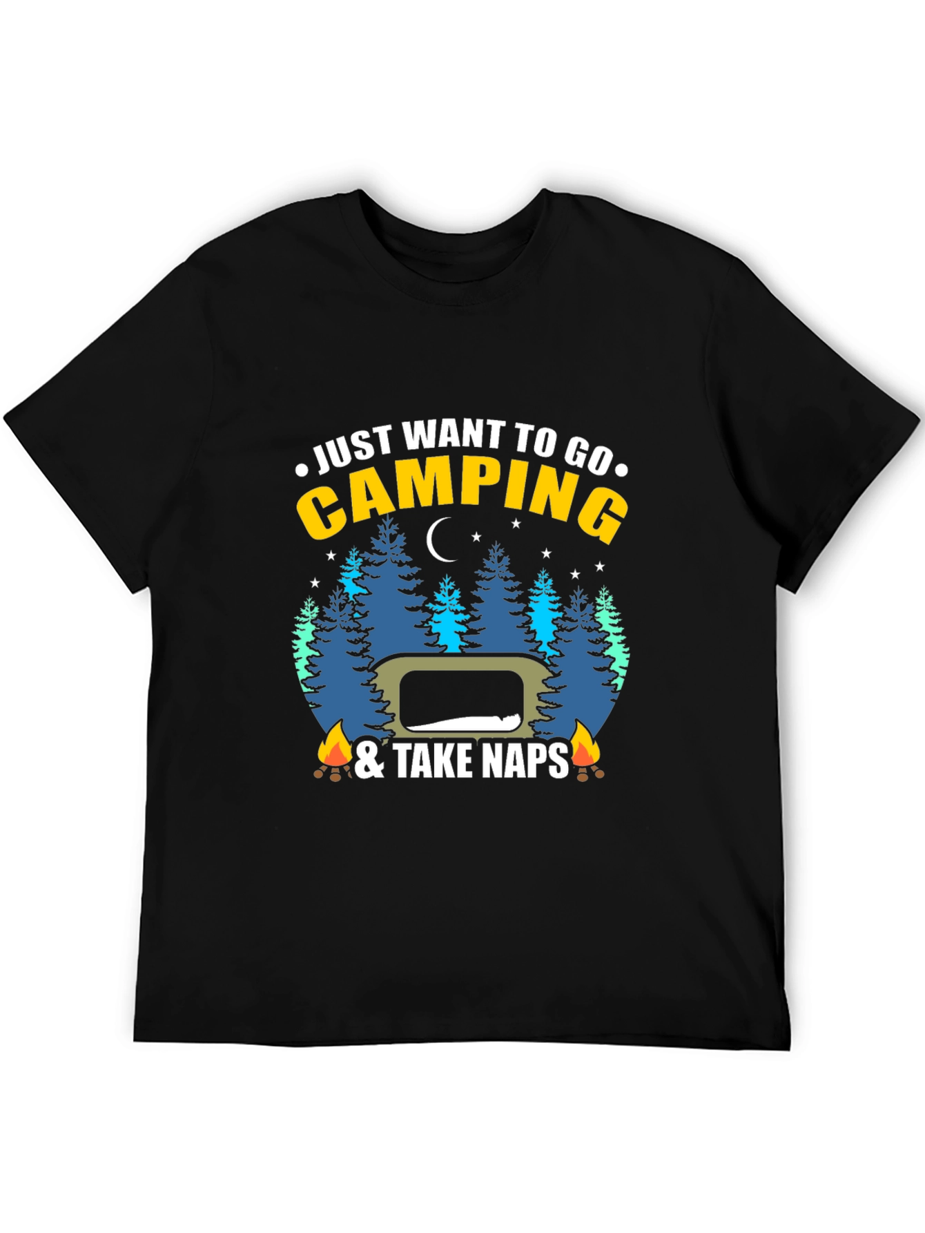 Camping Naps Graphic Tee