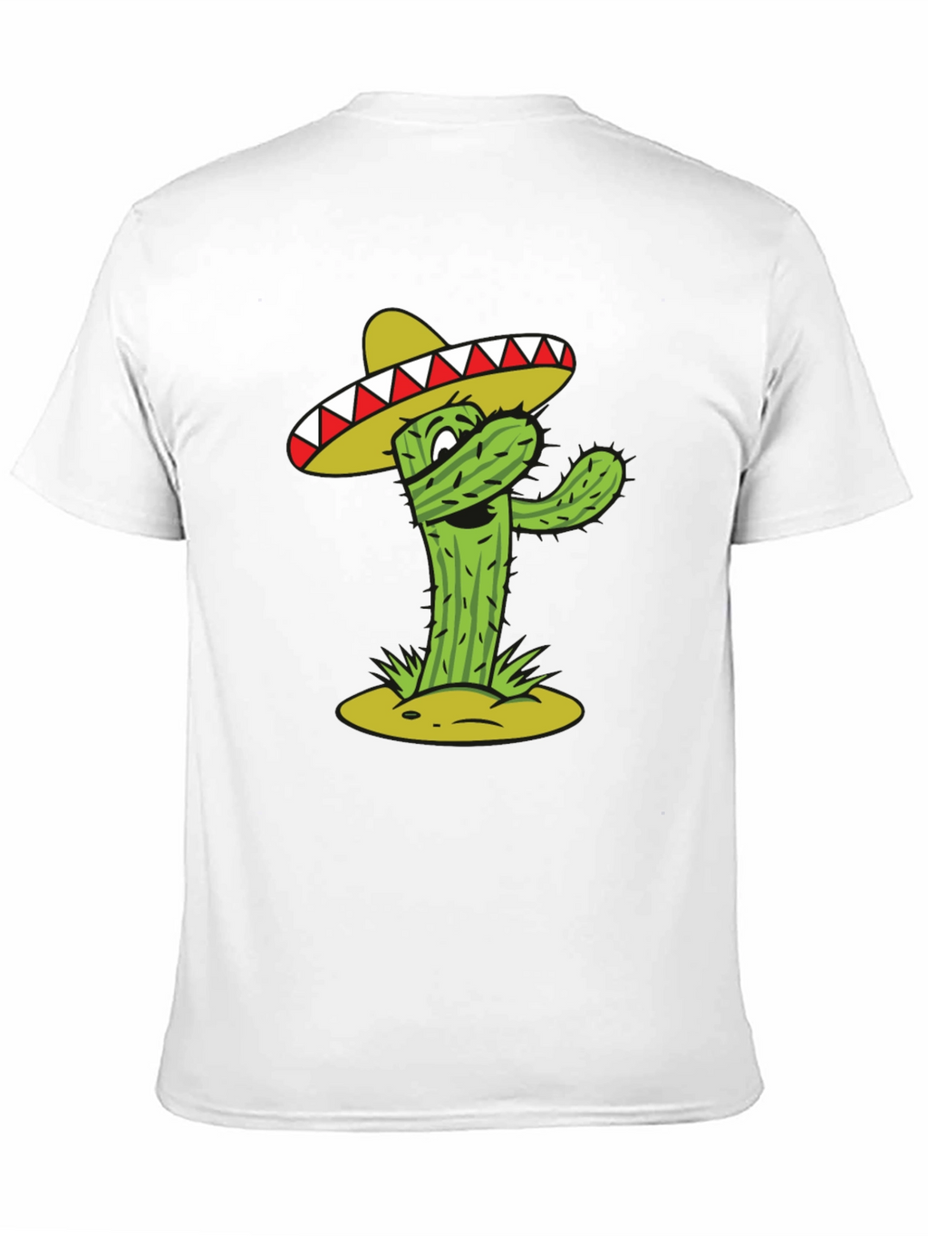 Cactus Sombrero Graphic T-Shirt