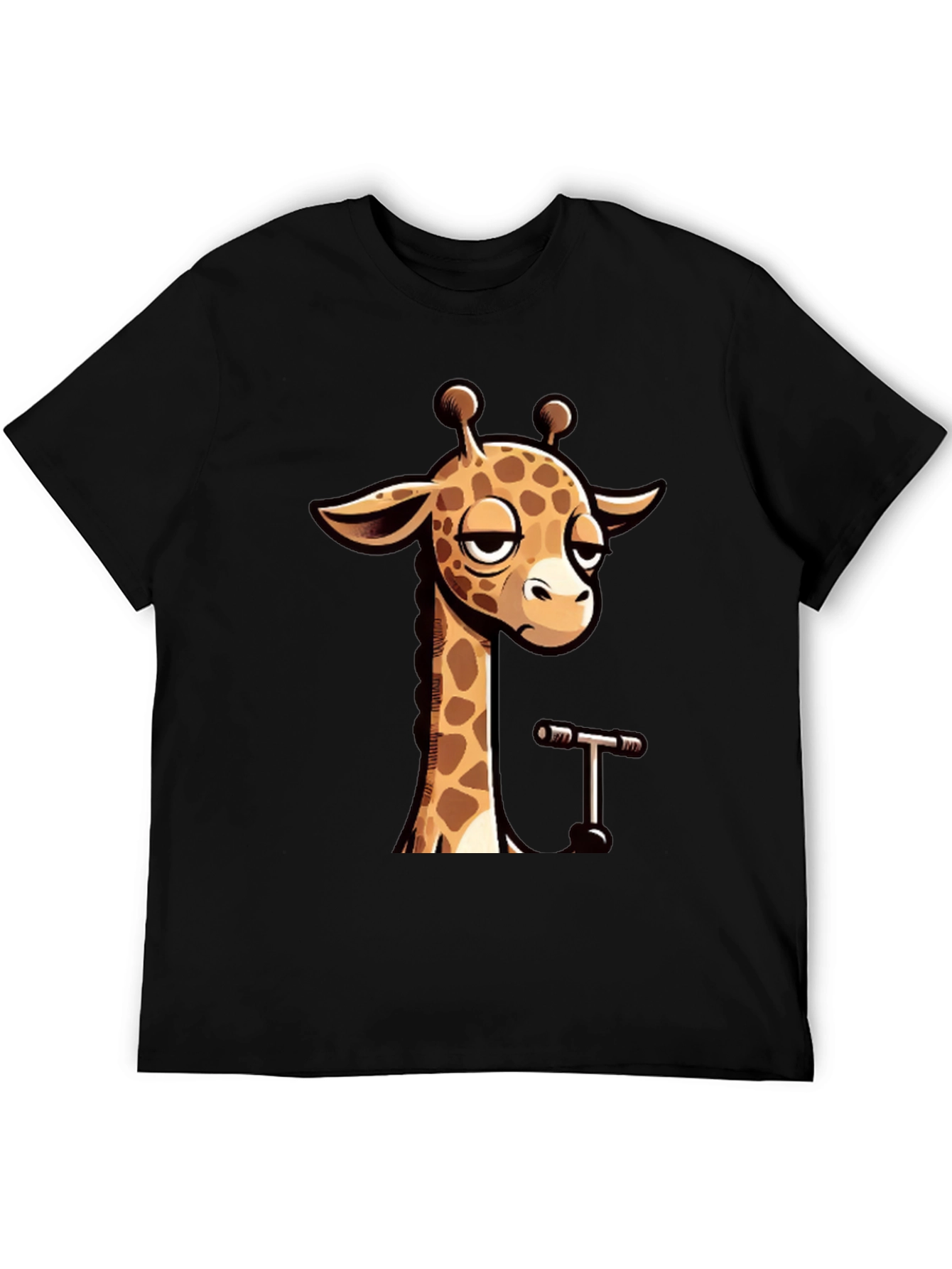 Cool Giraffe Graphic T-Shirt - Unisex Casual Tee