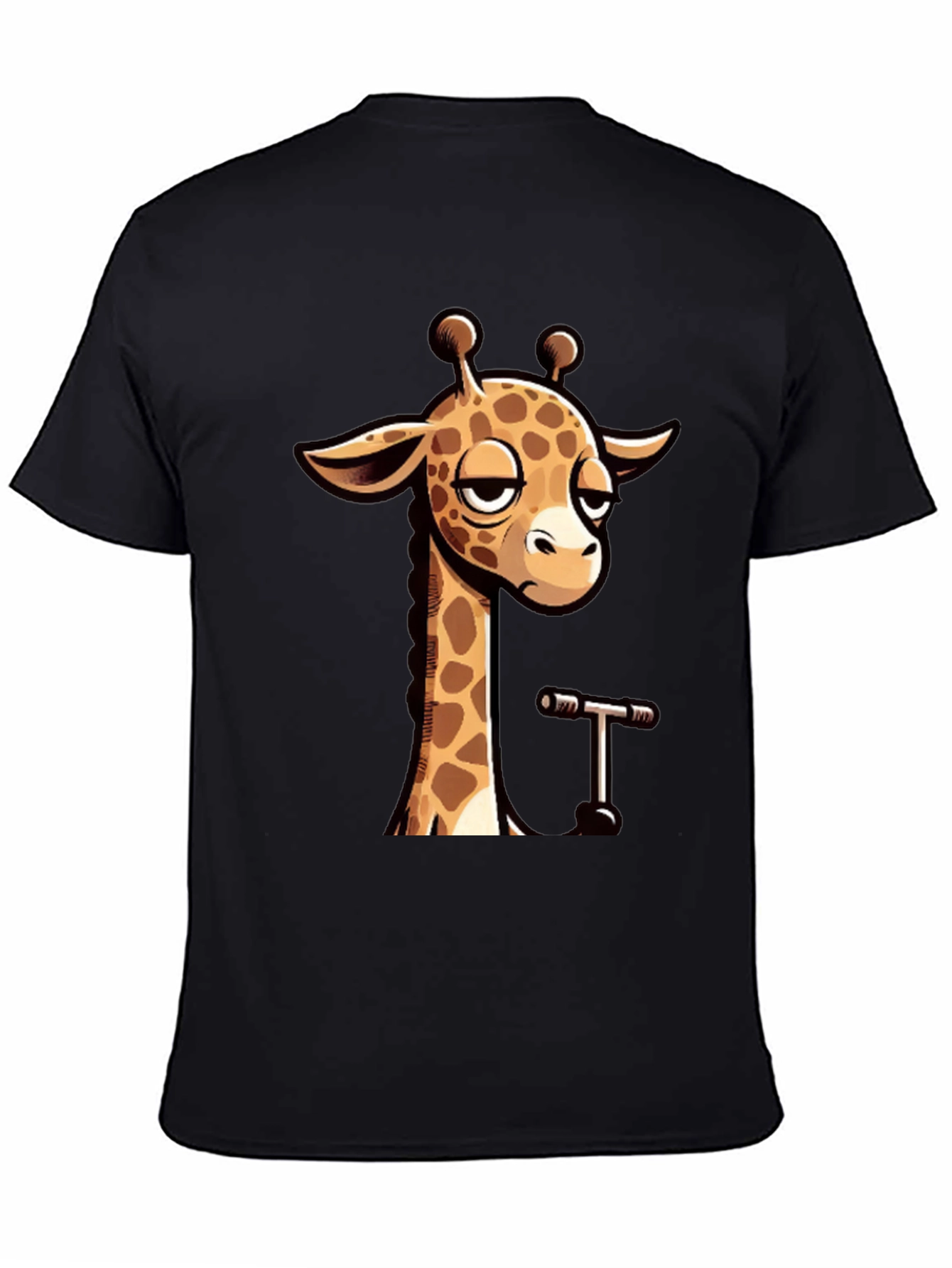 Cool Giraffe Graphic T-Shirt - Unisex Casual Tee
