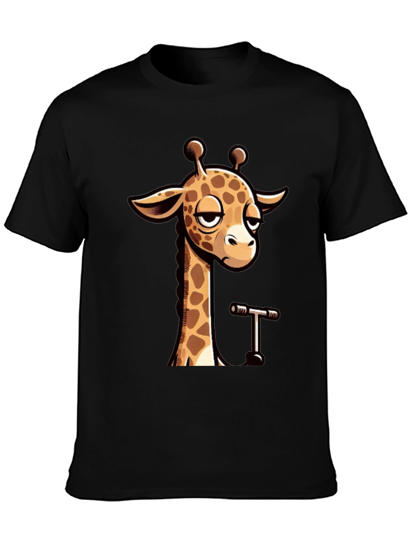 Cool Giraffe Graphic T-Shirt - Unisex Casual Tee