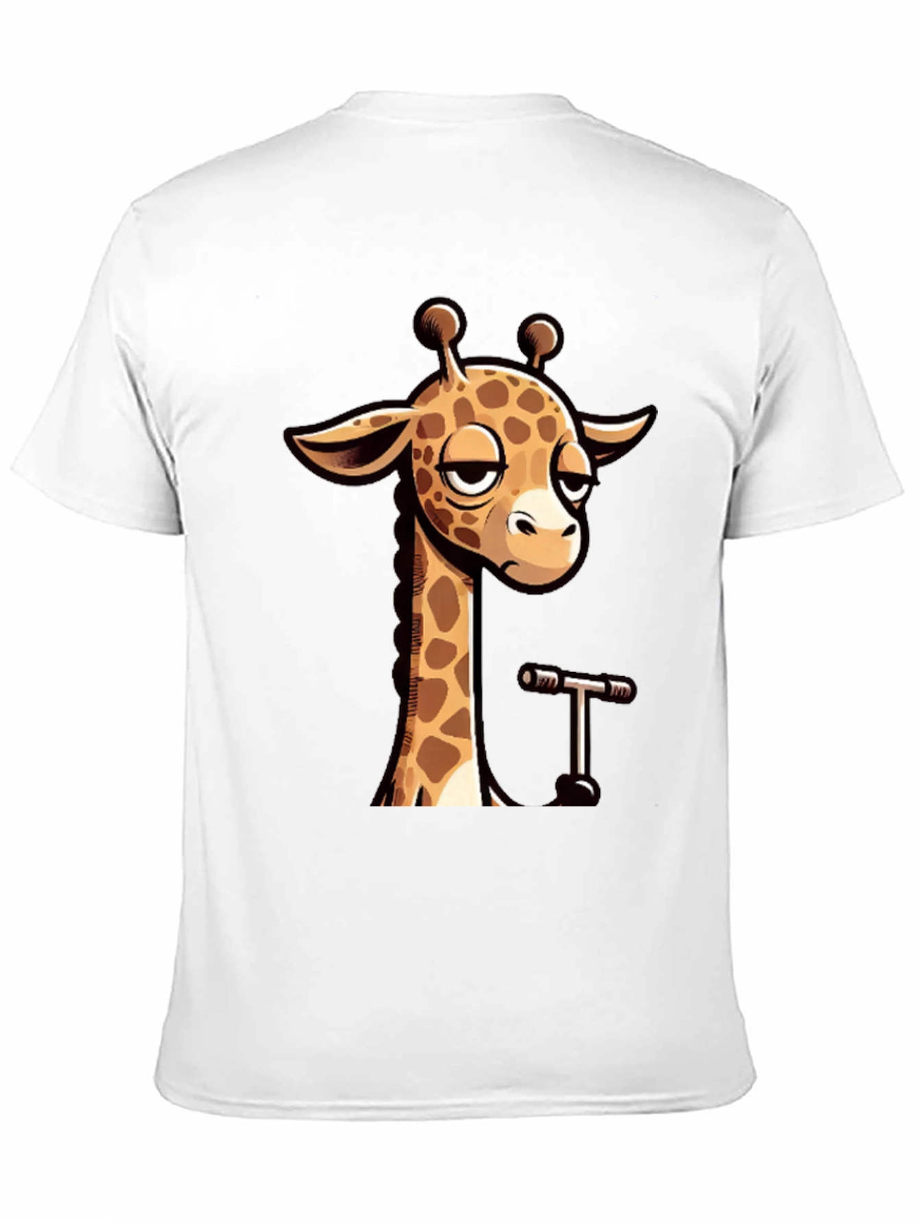 Cool Giraffe Graphic T-Shirt - Unisex Casual Tee