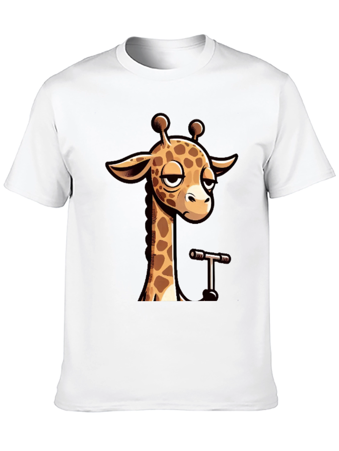 Cool Giraffe Graphic T-Shirt - Unisex Casual Tee