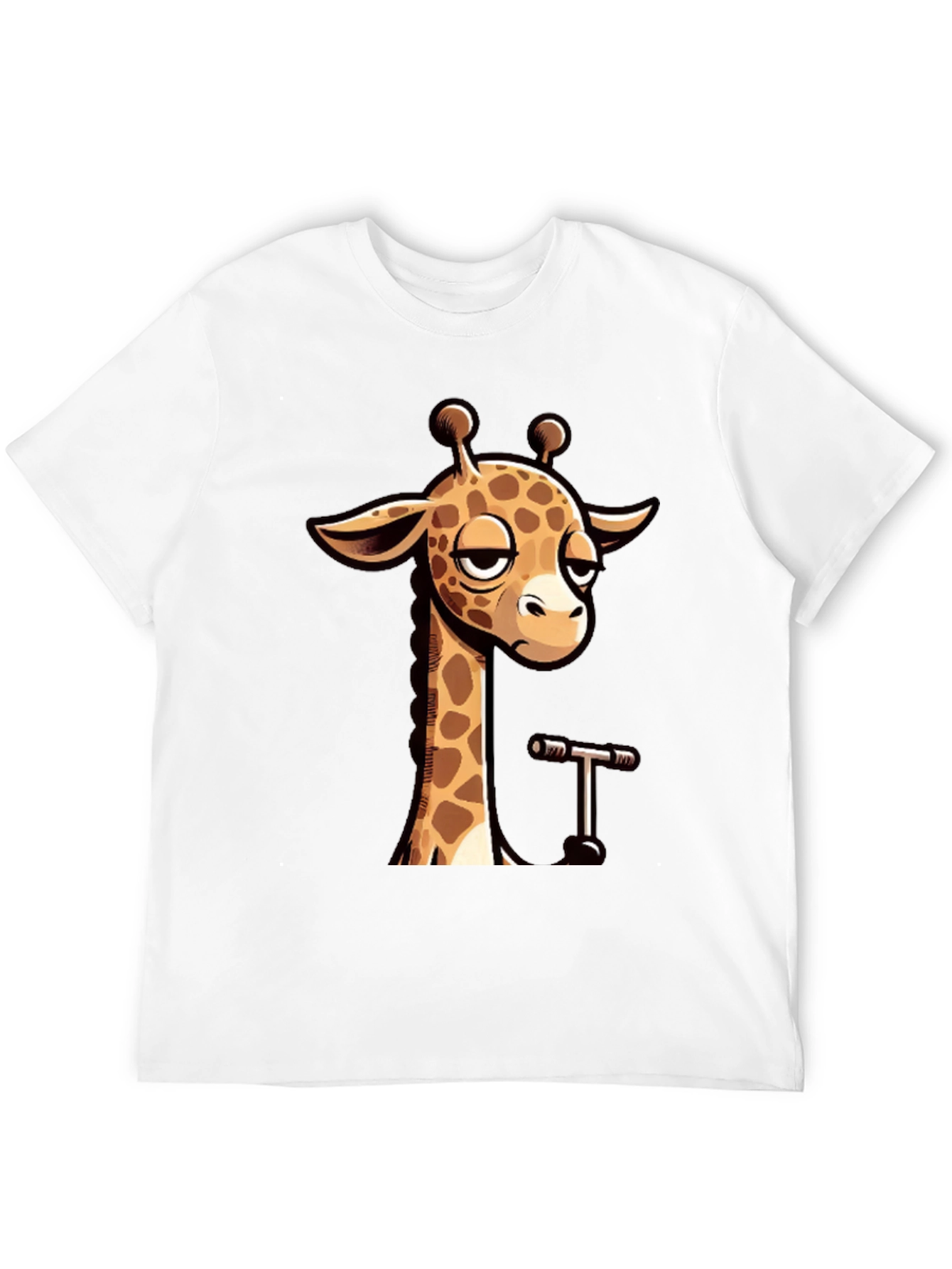 Cool Giraffe Graphic T-Shirt - Unisex Casual Tee