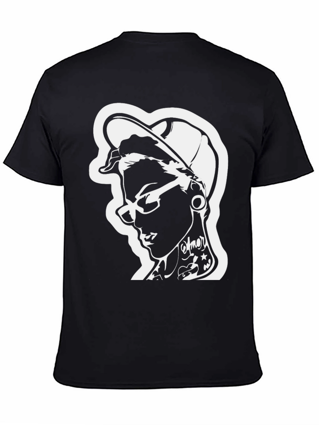 Black Graphic Tee - Cool Dude Design