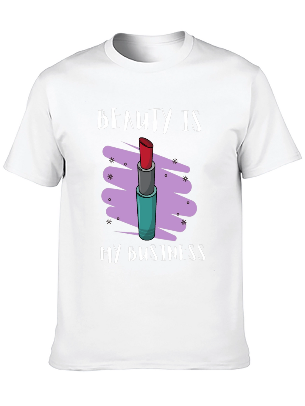 Beauty Is My Business Lipstick Graphic Tee