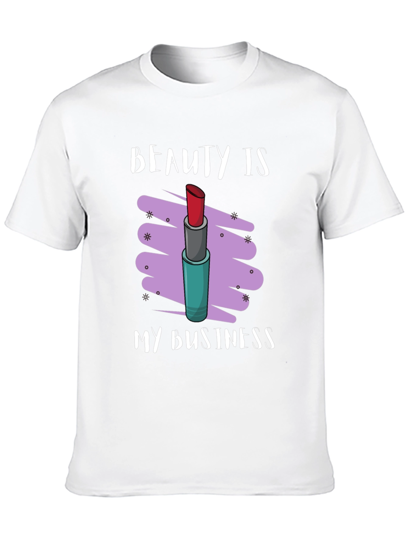 Beauty Is My Business Lipstick Graphic Tee