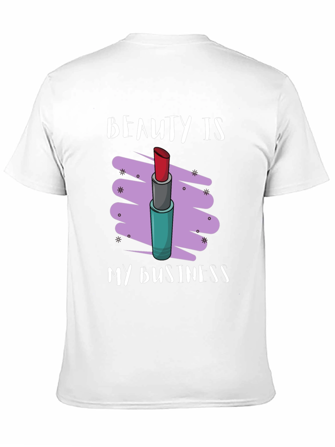 Beauty Is My Business Lipstick Graphic Tee