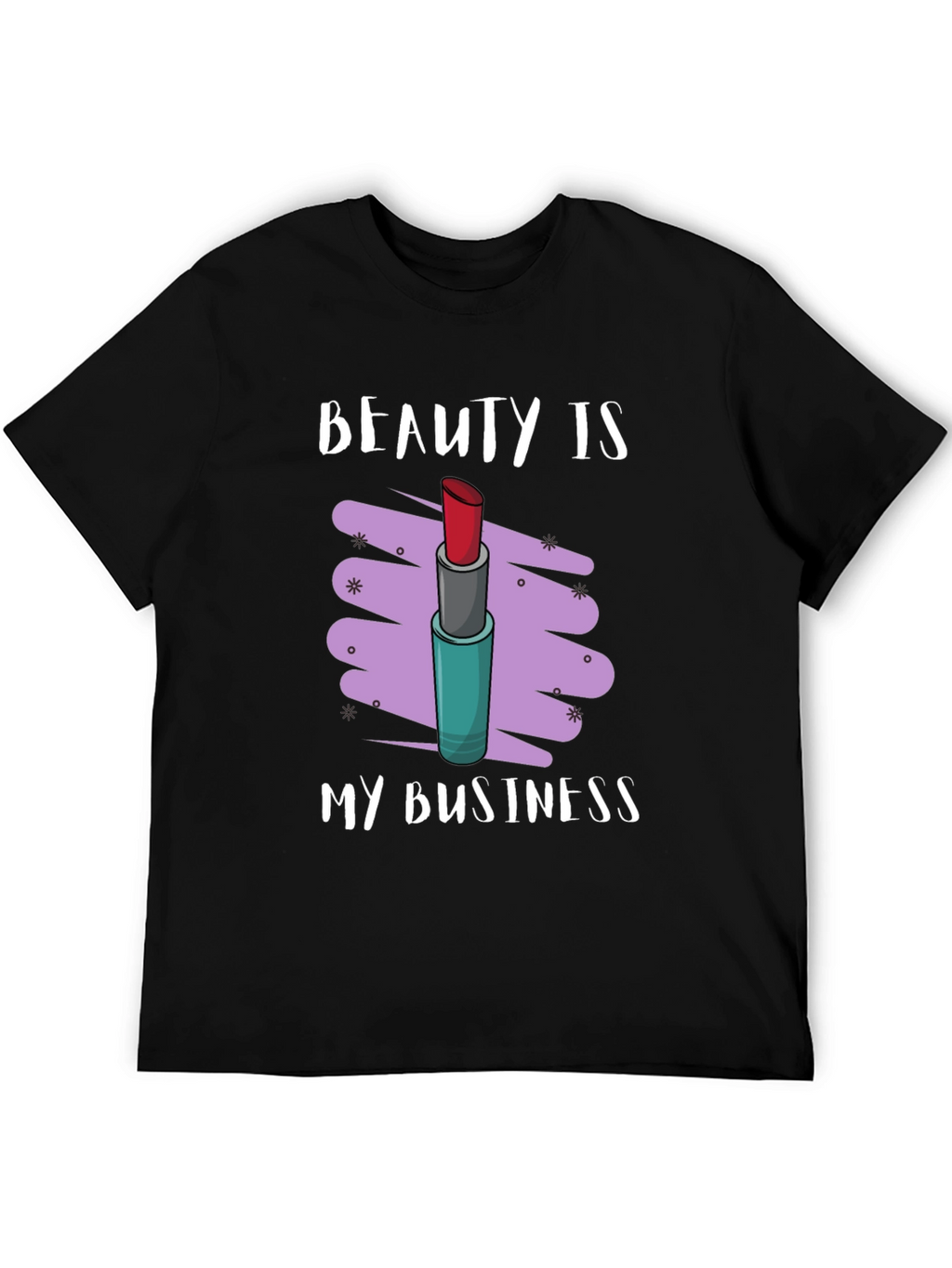 Beauty Is My Business Lipstick Graphic Tee