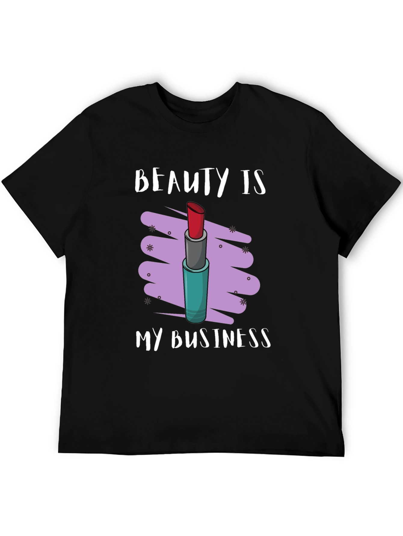 Beauty Is My Business Lipstick Graphic Tee