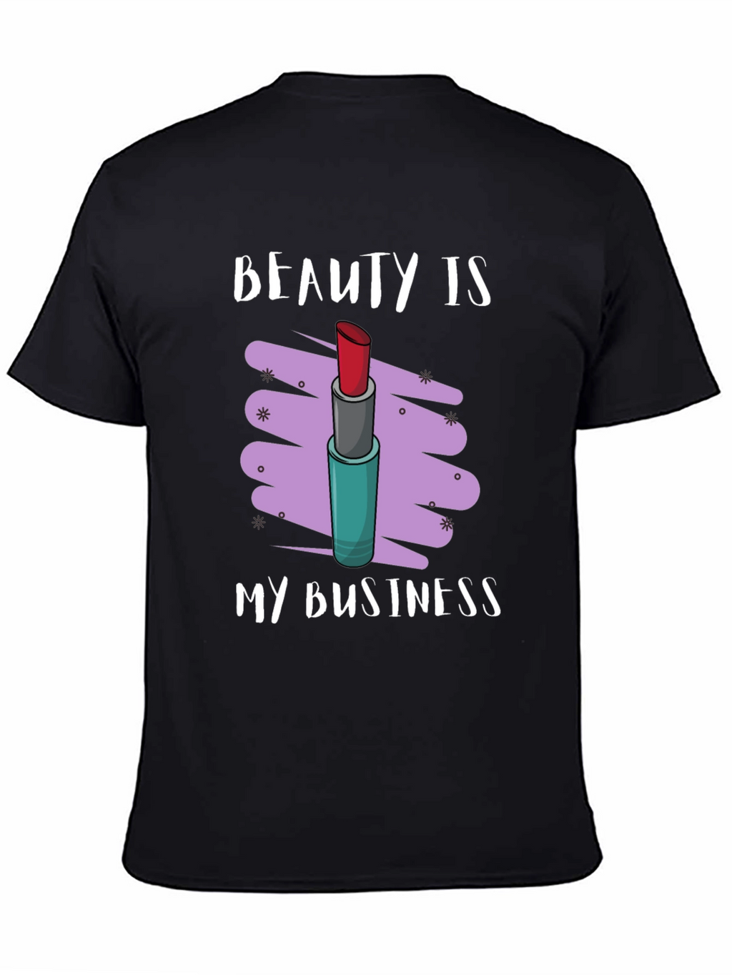 Beauty Is My Business Lipstick Graphic Tee