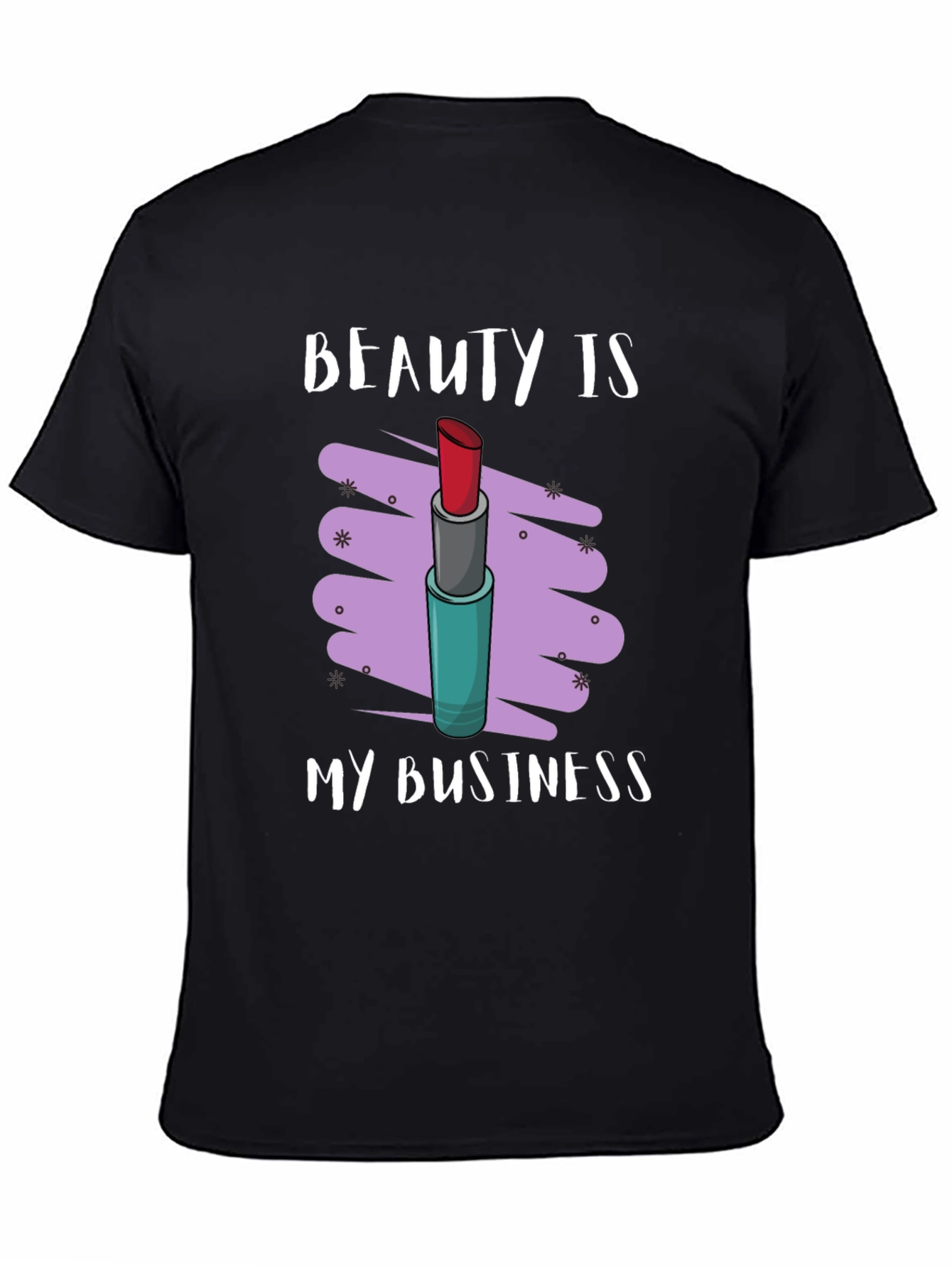 Beauty Is My Business Lipstick Graphic Tee