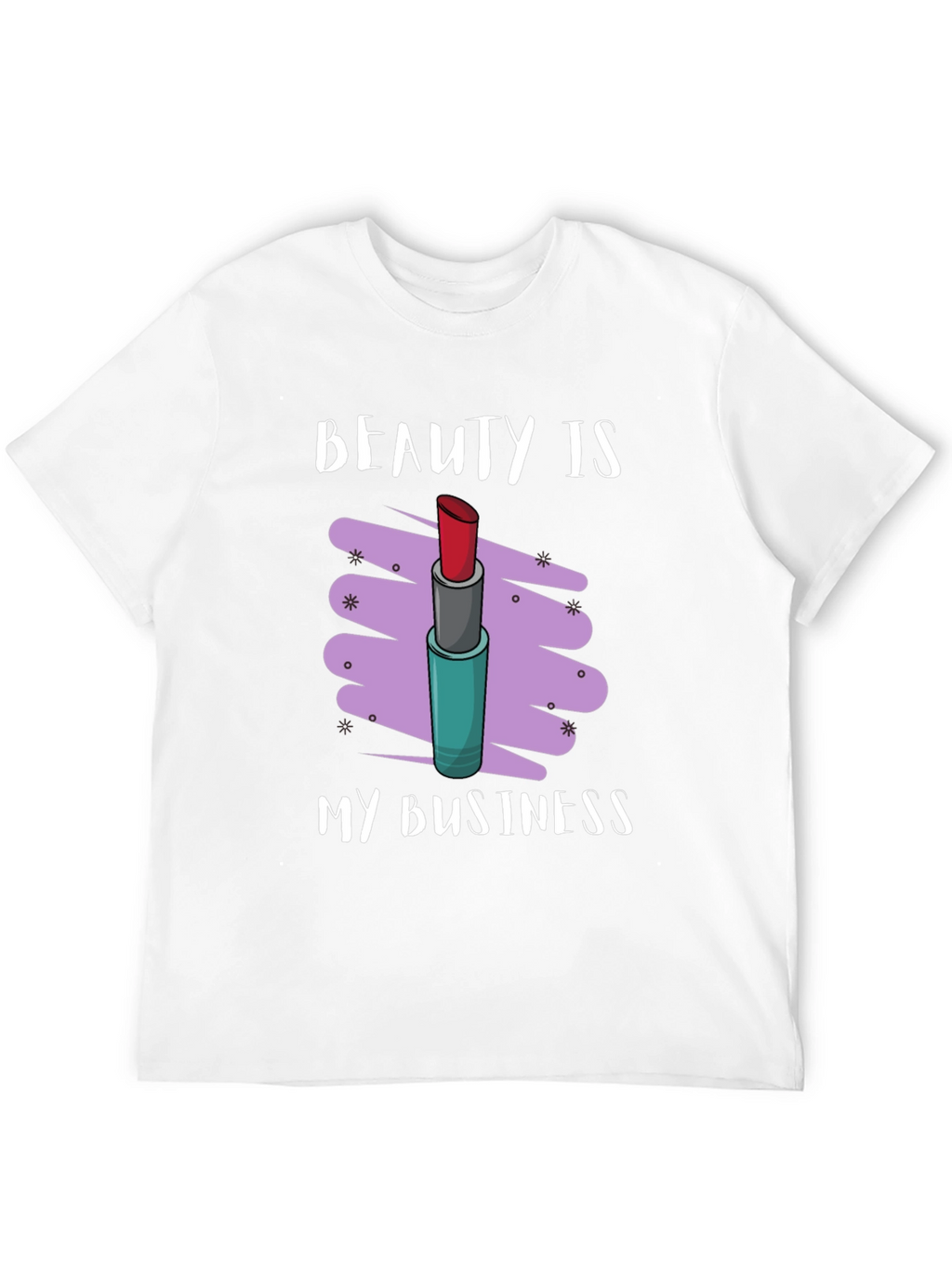 Beauty Is My Business Lipstick Graphic Tee
